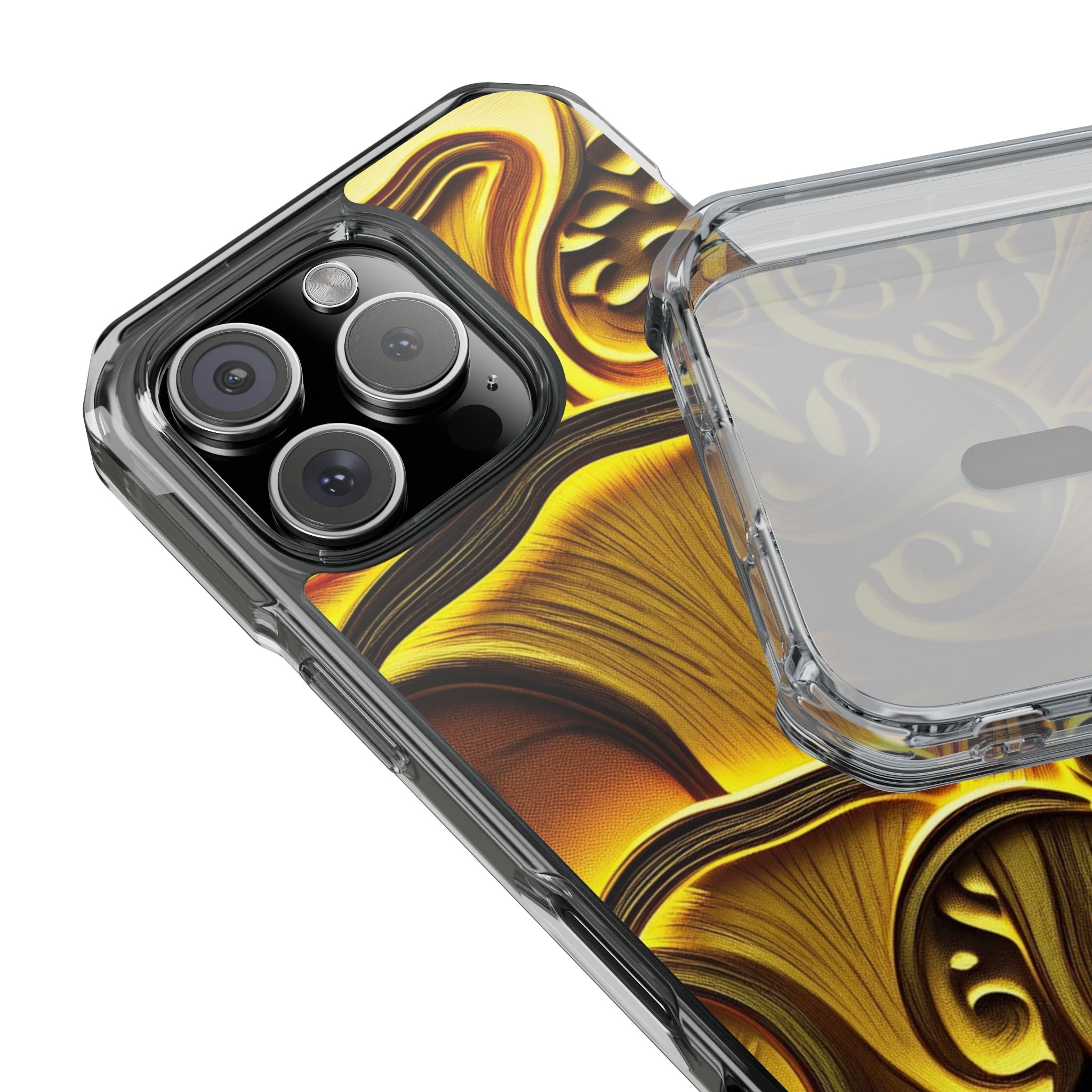 📱Golden Fungi Phone Case – Forest Glow Edition🍄✨📱