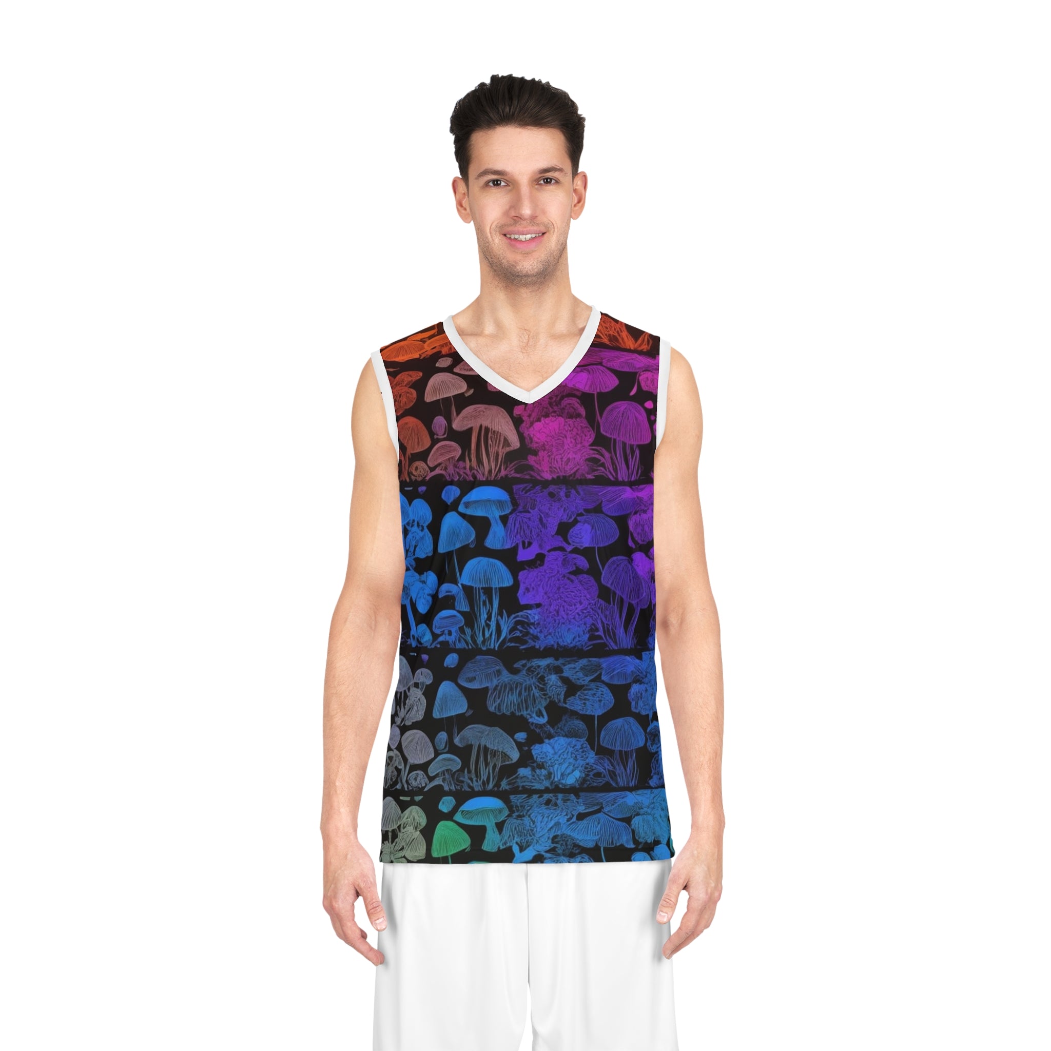 🏀 “Spore Slam” Mushroom Basketball Jersey 🍄