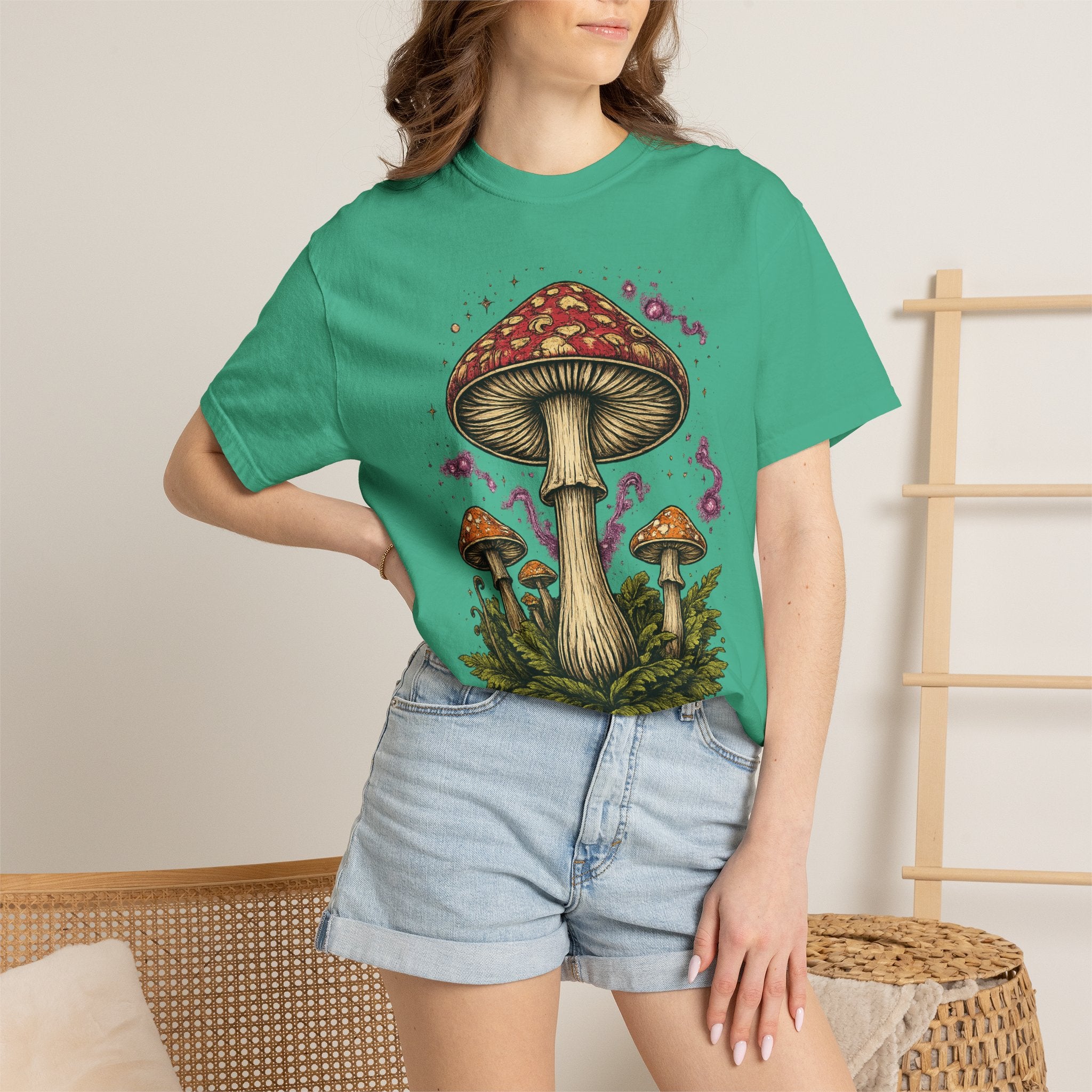 Mushroom Graphic T-Shirt