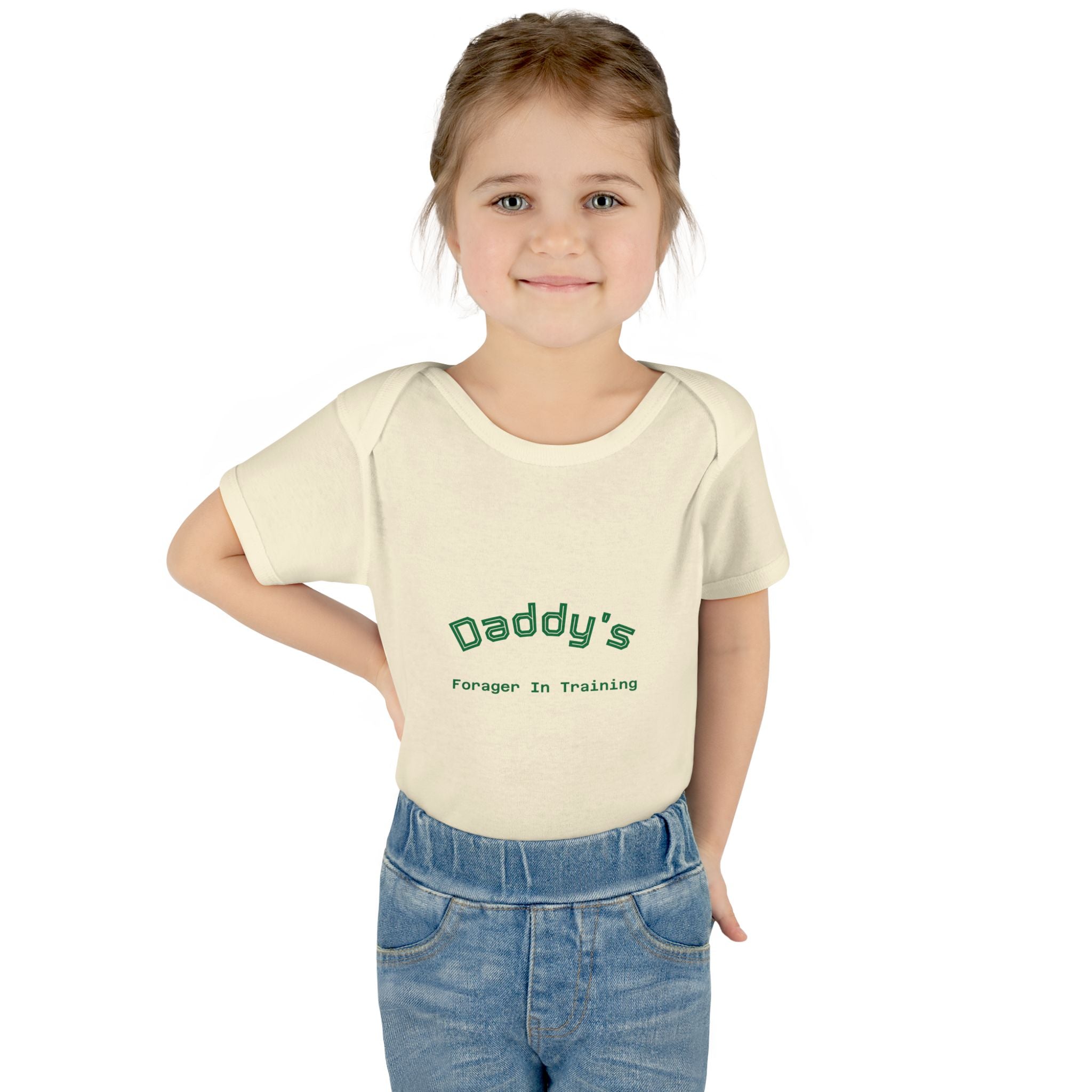 🍄👶 “Forest Friends” Baby Bodysuit One Piece