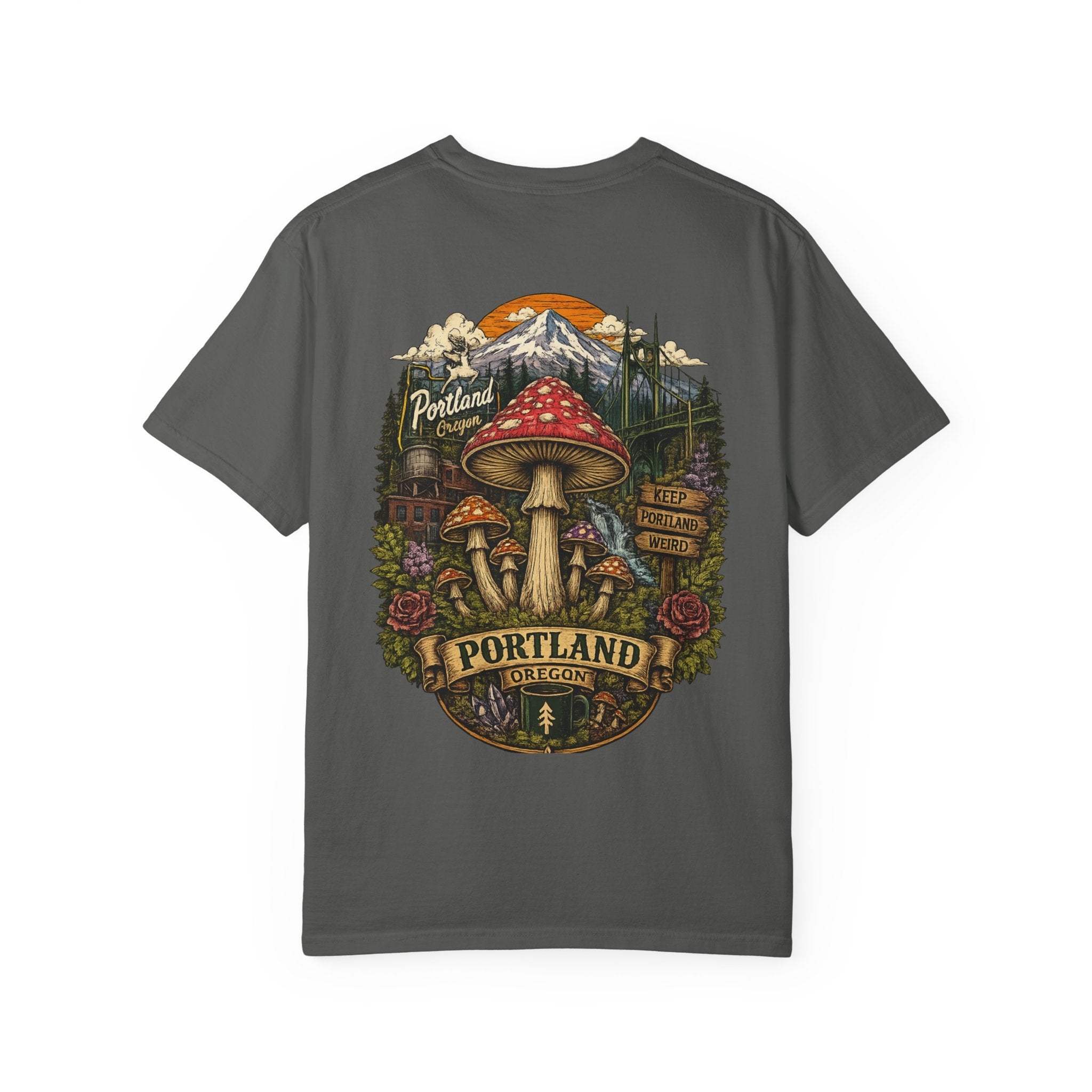 Mushroom Graphic T-Shirt