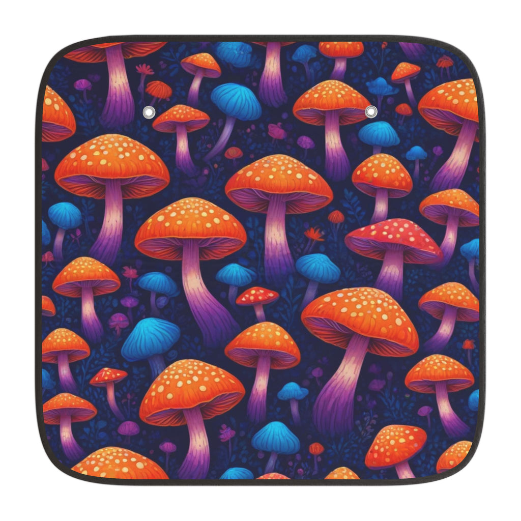 🍄🌿 Enchanted Forest Cluster Car Sunshade🍄🌿