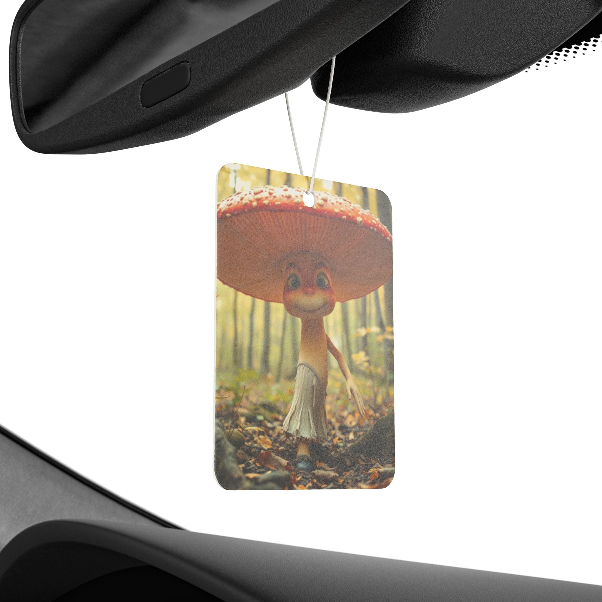 🍄✨ "Forest Friend" Air Freshener – Whimsical Mushroom Buddy 🚗🌲