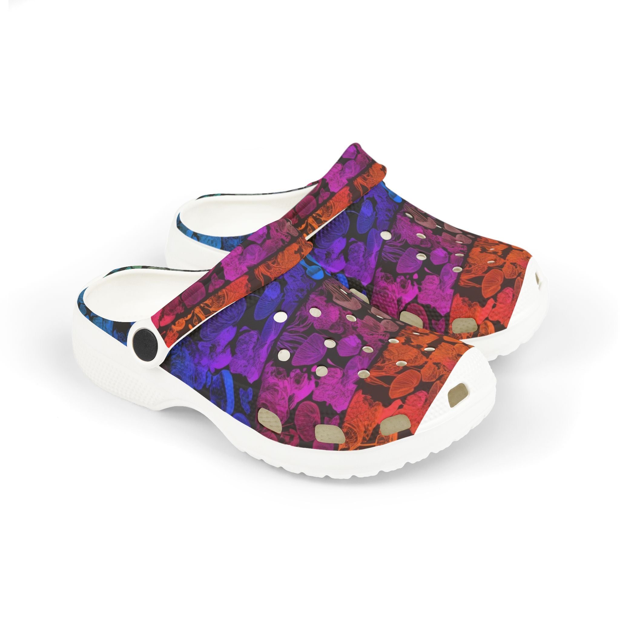🌈 “Spore Stompers” Kids’ Clogs 🍄