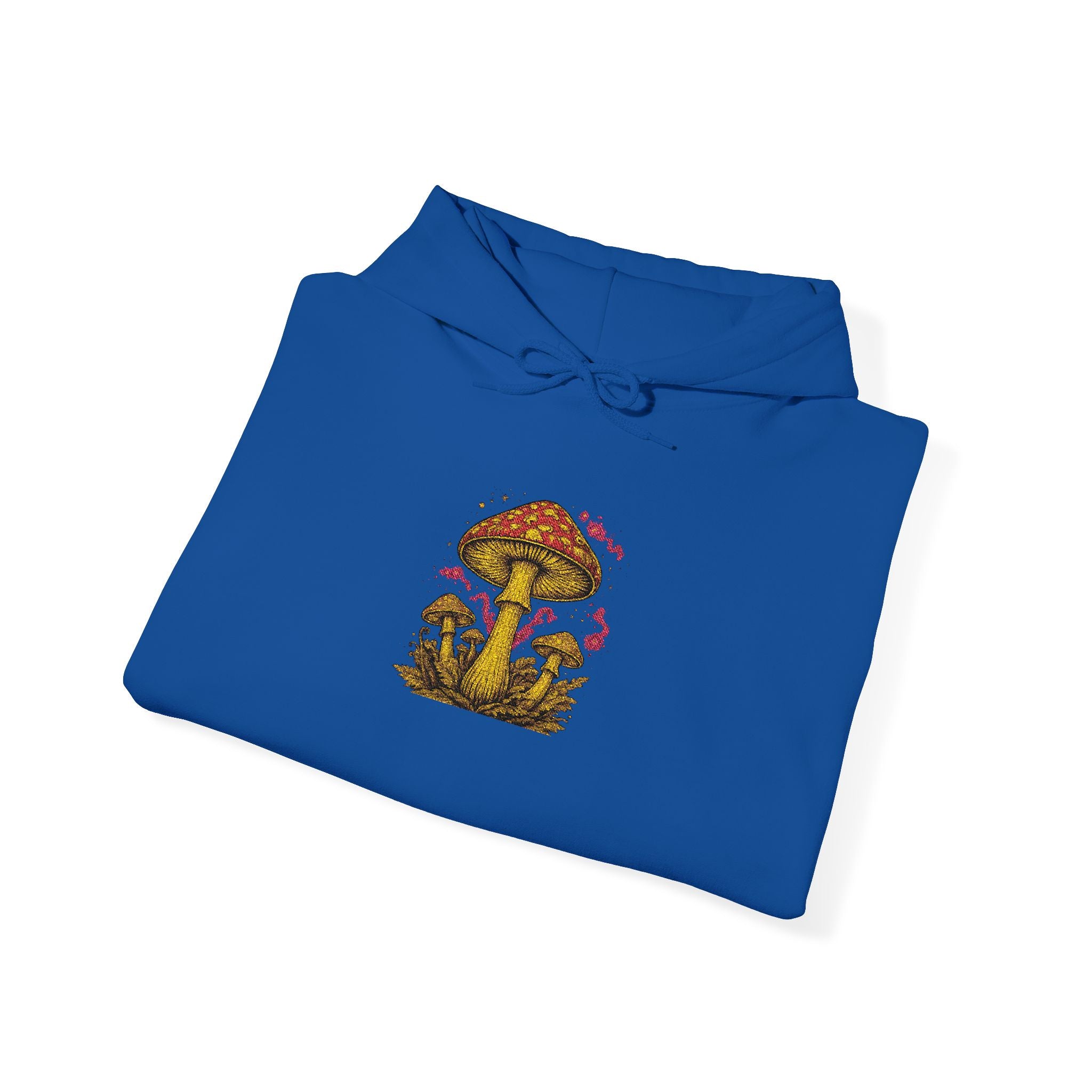 Mushroom Grove Hoodie – Whimsical Autumn Forest Mushroom Sweatshirt
