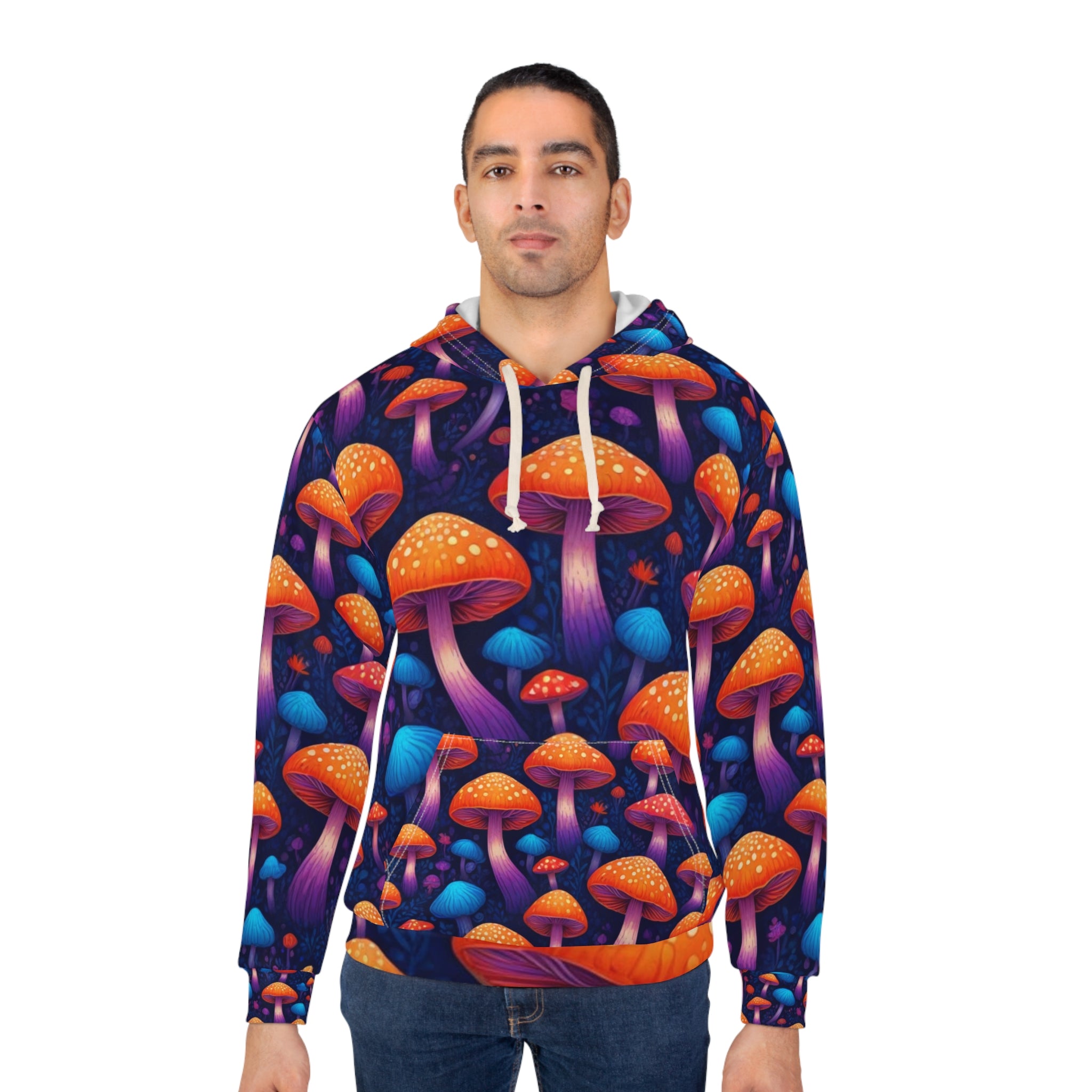 🌌 Cosmic Shroom Hoodie – Glow into the Wild 🍄✨