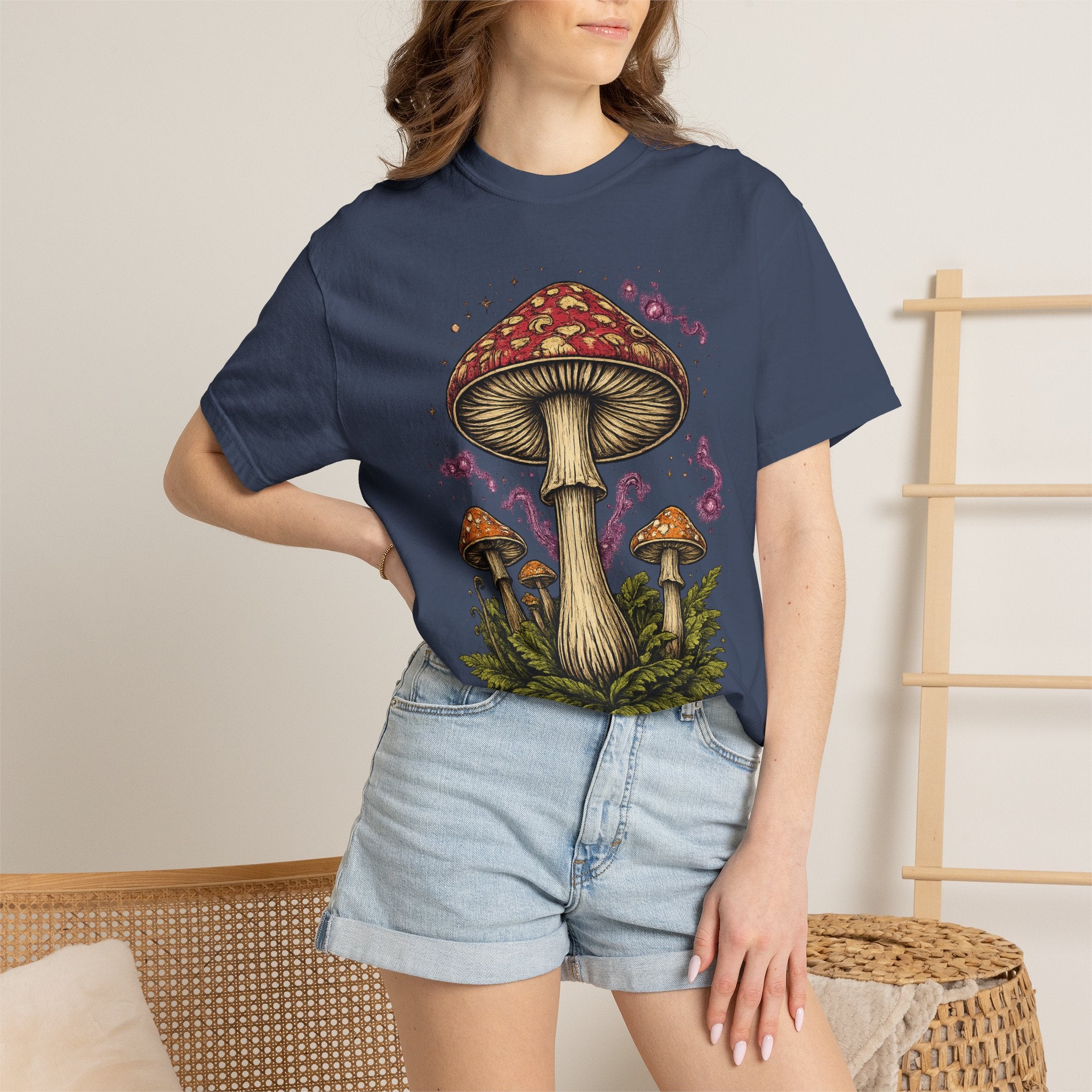 Mushroom Graphic T-Shirt