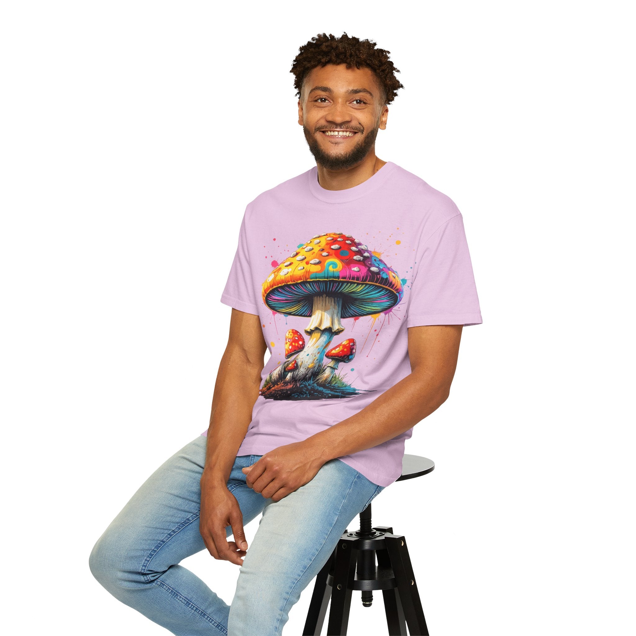 Lake Oswego Mushroom T-Shirt — Vintage Nature & Psychedelic Fungi Design