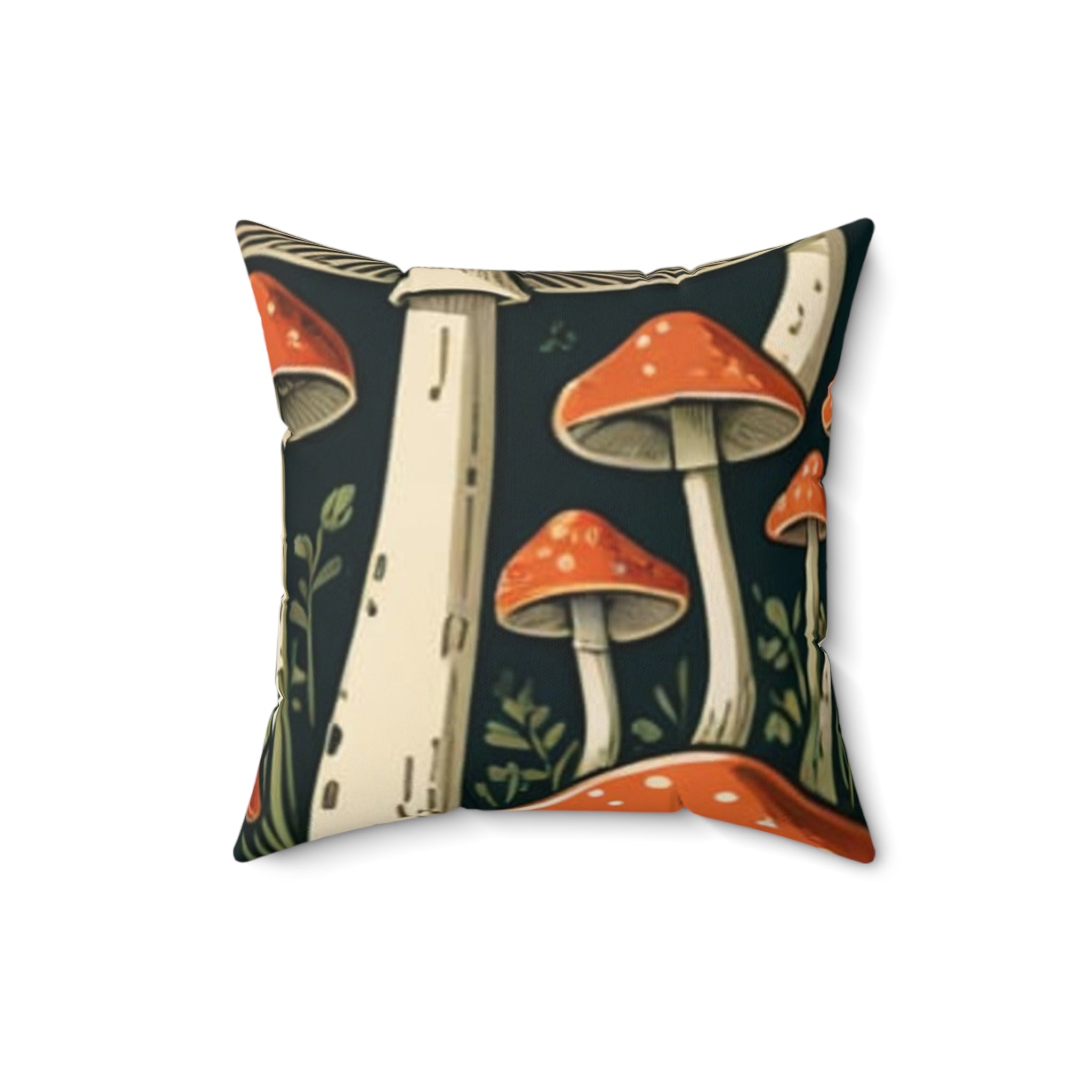 Pillow: Mushroom Forest Decorative Pillow