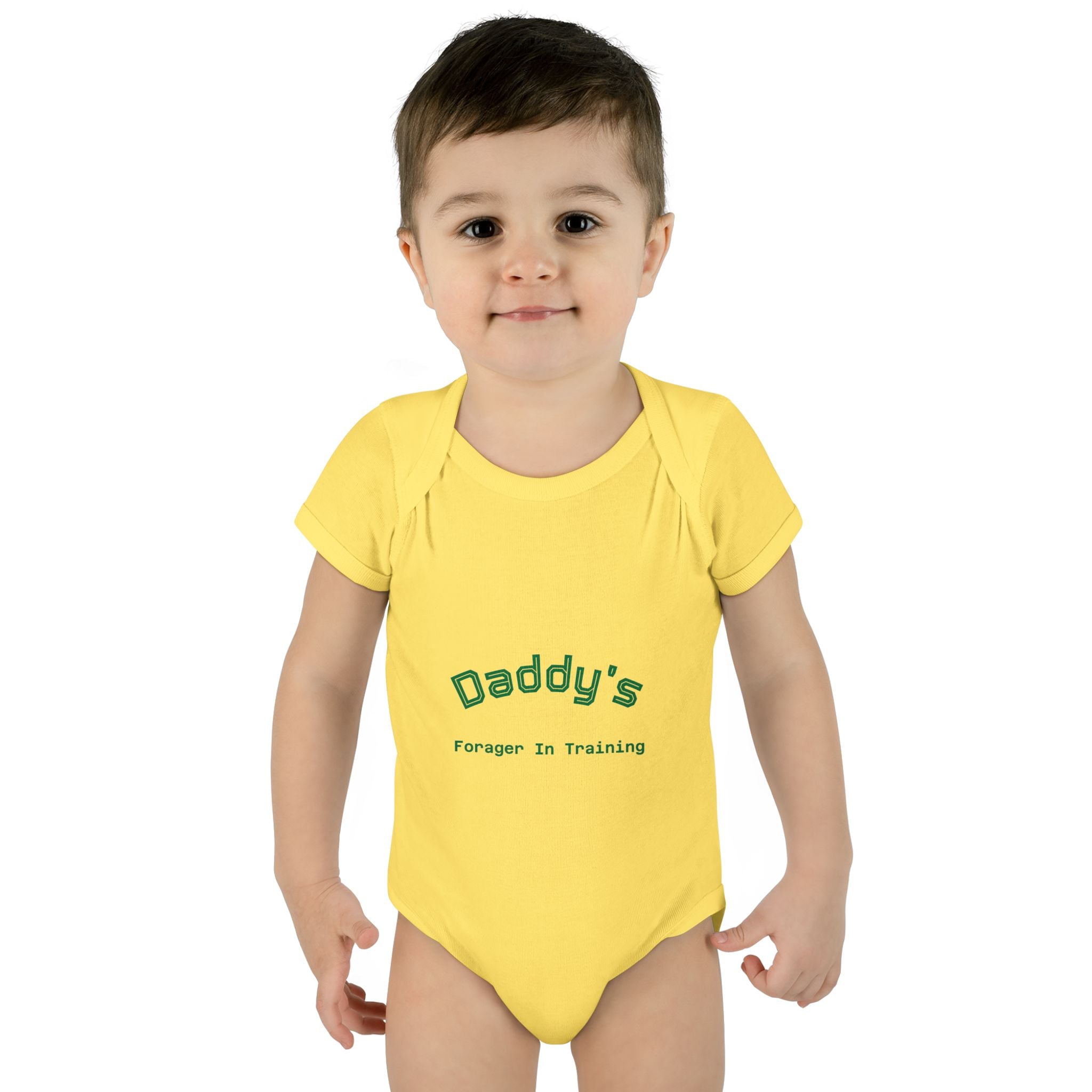 🍄👶 “Forest Friends” Baby Bodysuit One Piece