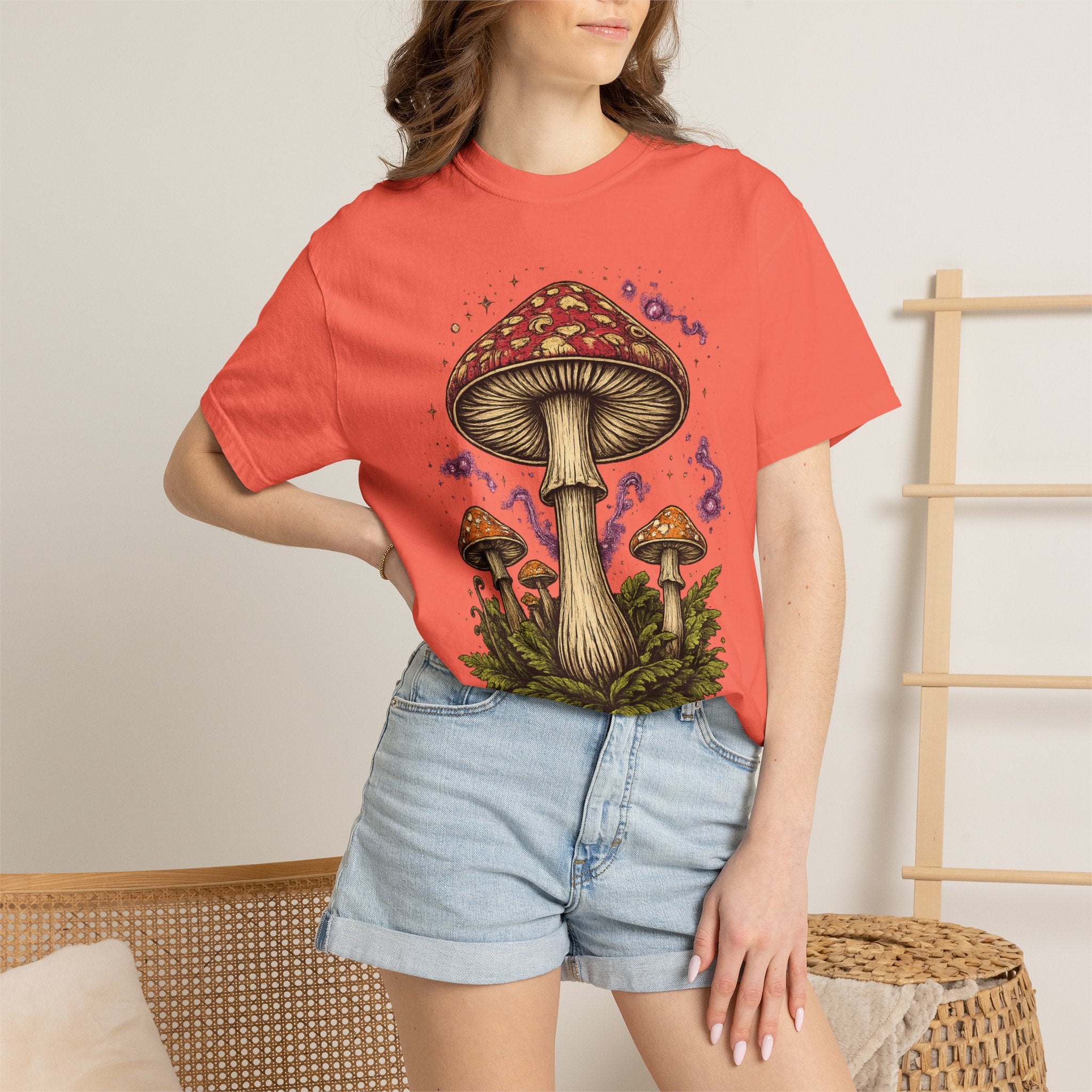 Mushroom Graphic T-Shirt