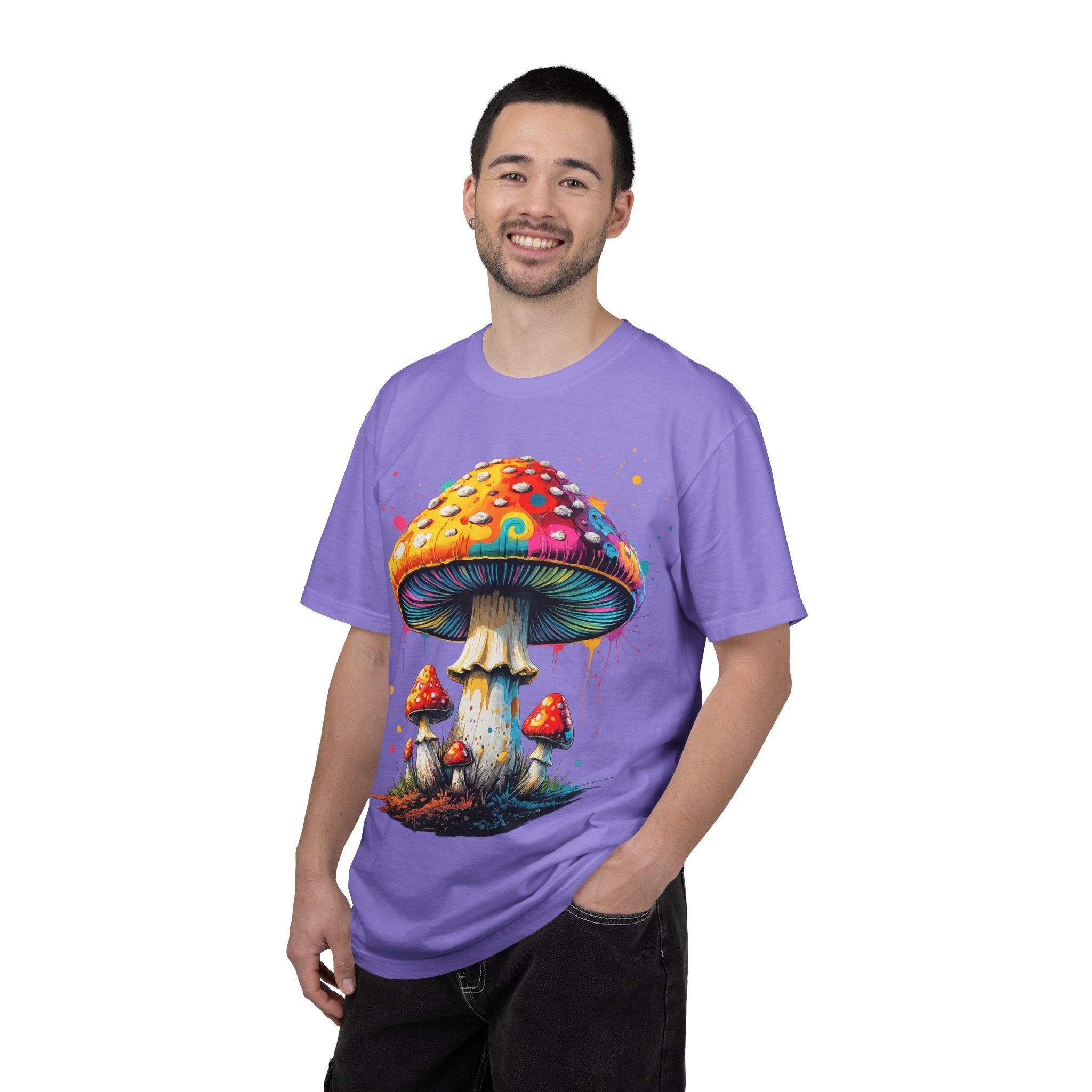 Lake Oswego Mushroom T-Shirt — Vintage Nature & Psychedelic Fungi Design