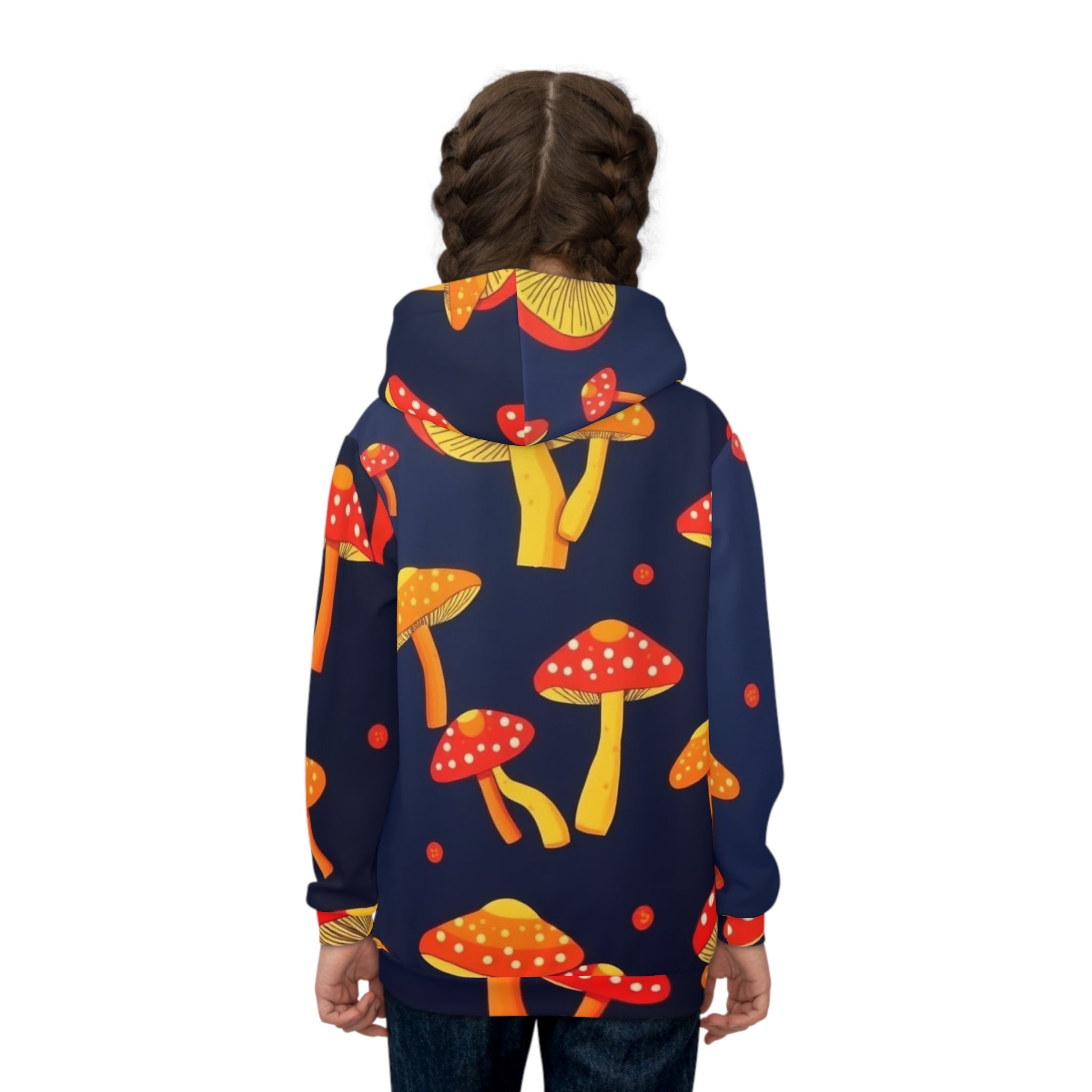 🍄🌟 Golden Toadstool Adventure Hoodie 🌿✨