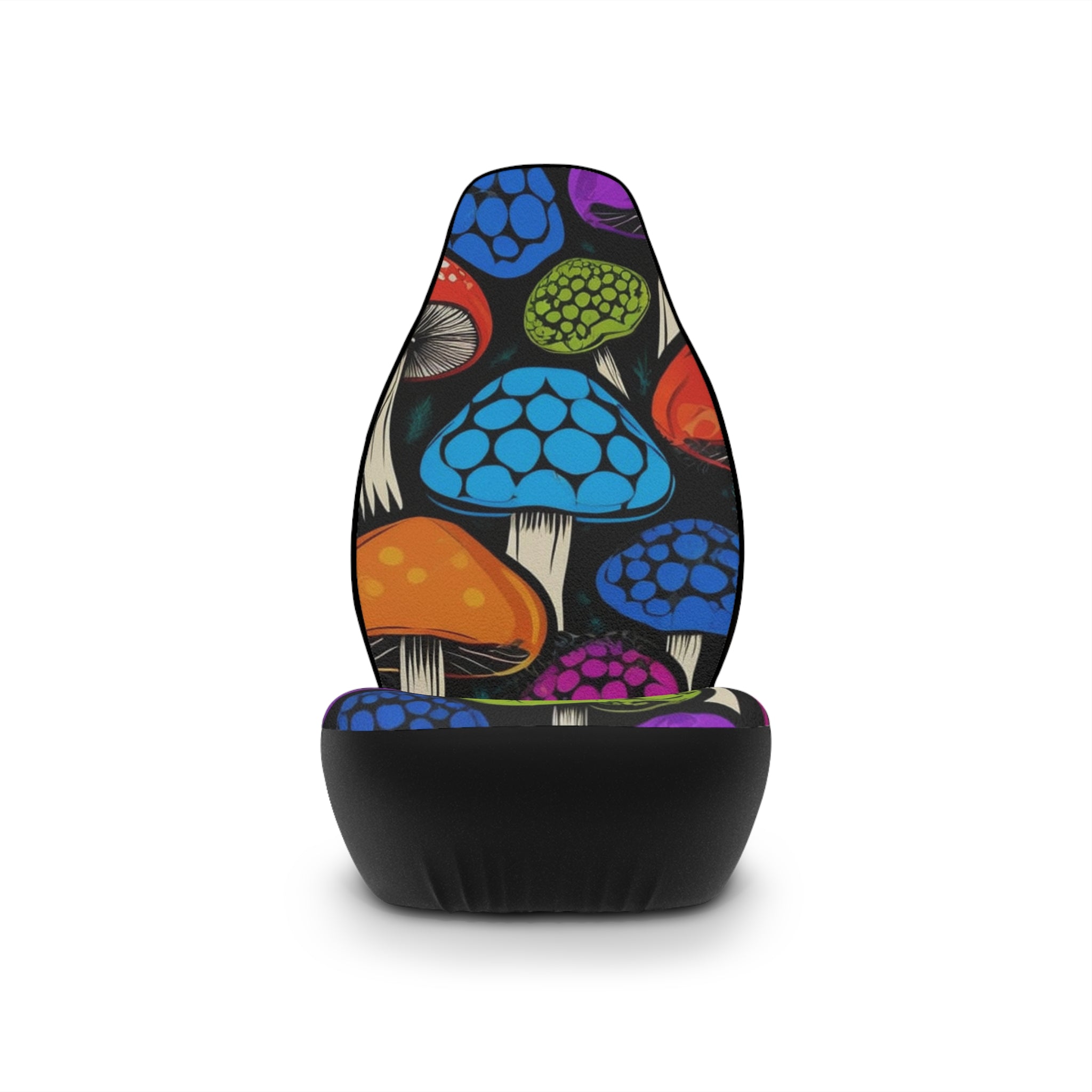 🍄 Rainbow Shroom Pop Seat Covers 🌈
