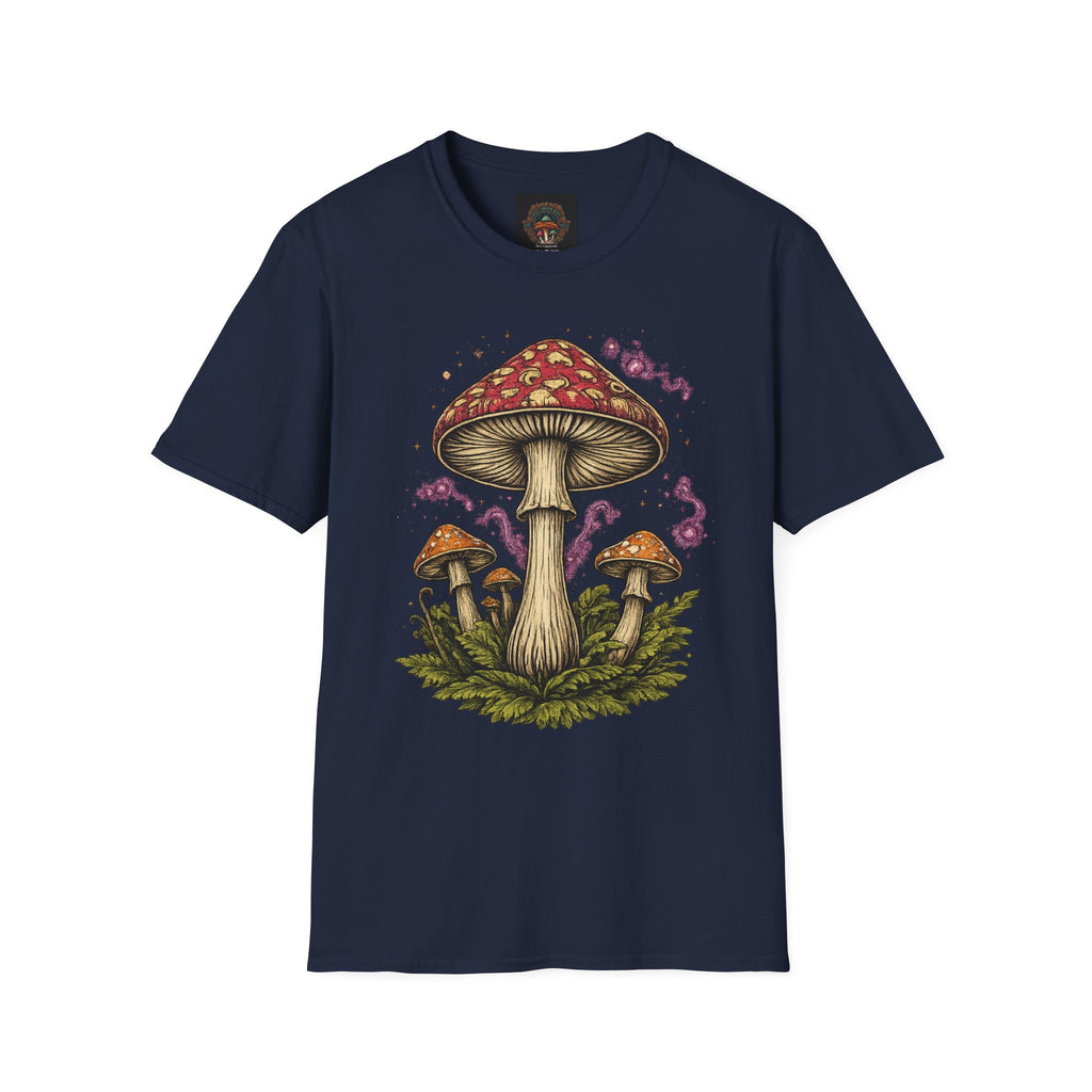 Mushroom Magic T-Shirt — Vintage Red Toadstool Illustration