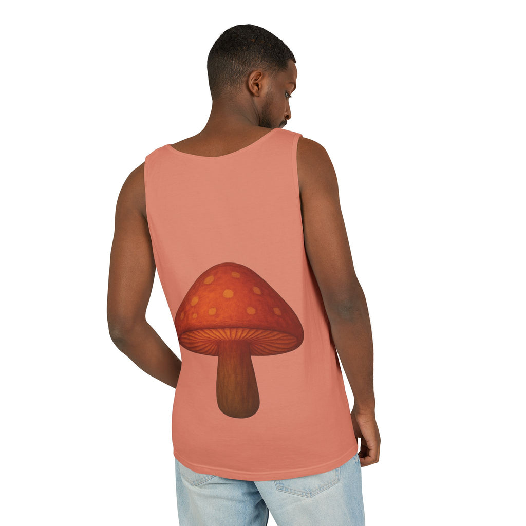 Portland Mushroom Tank Top — Vintage Forest Travel Graphic