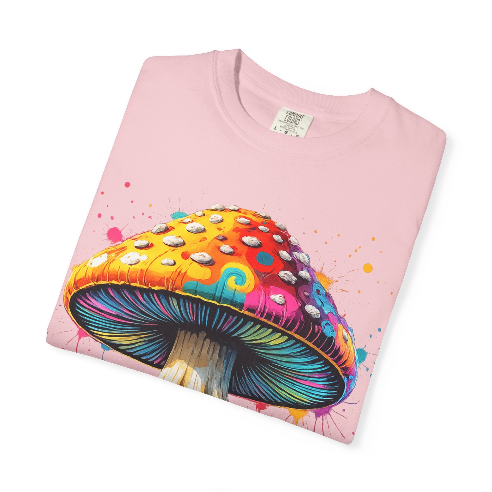 Lake Oswego Mushroom T-Shirt — Vintage Nature & Psychedelic Fungi Design