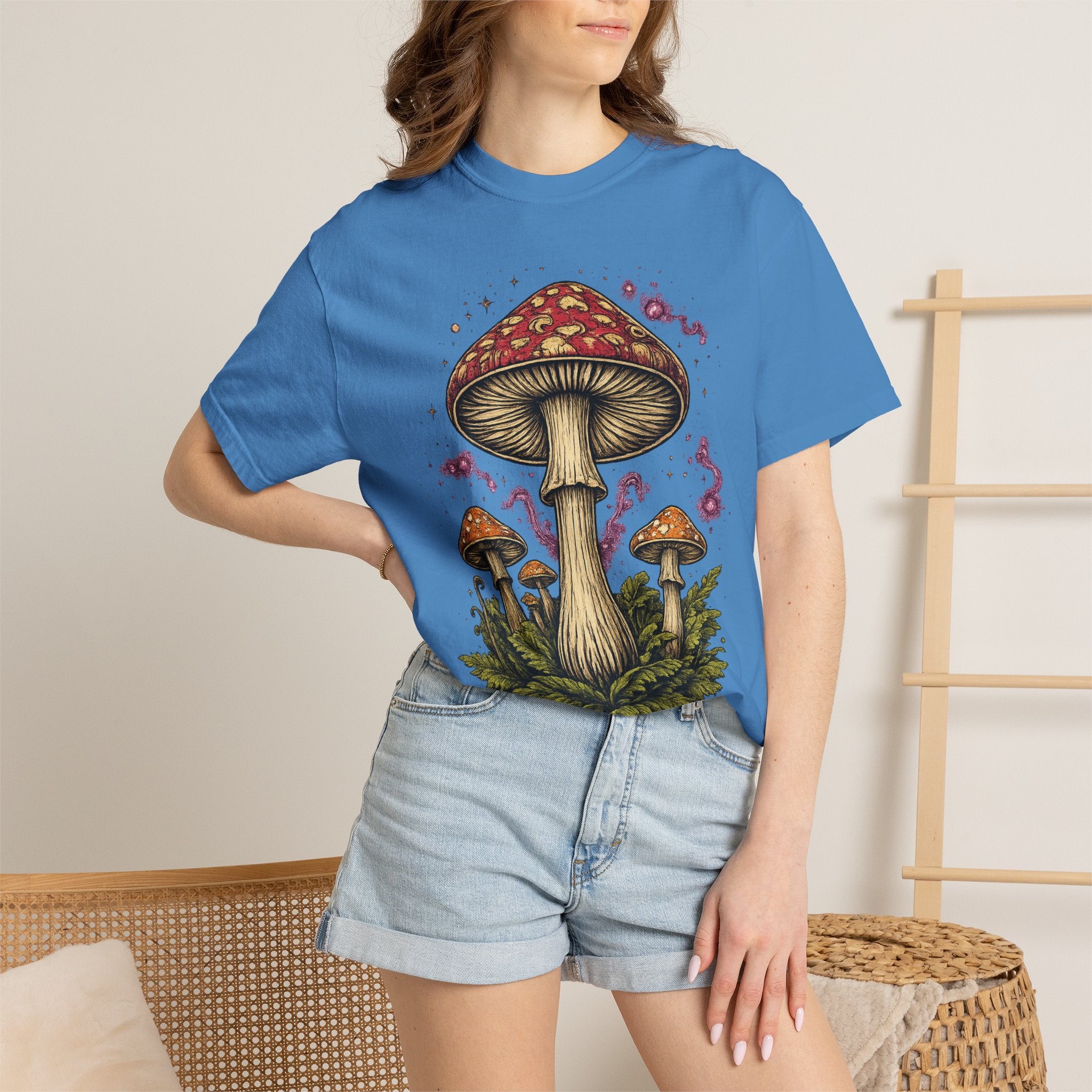 Mushroom Graphic T-Shirt