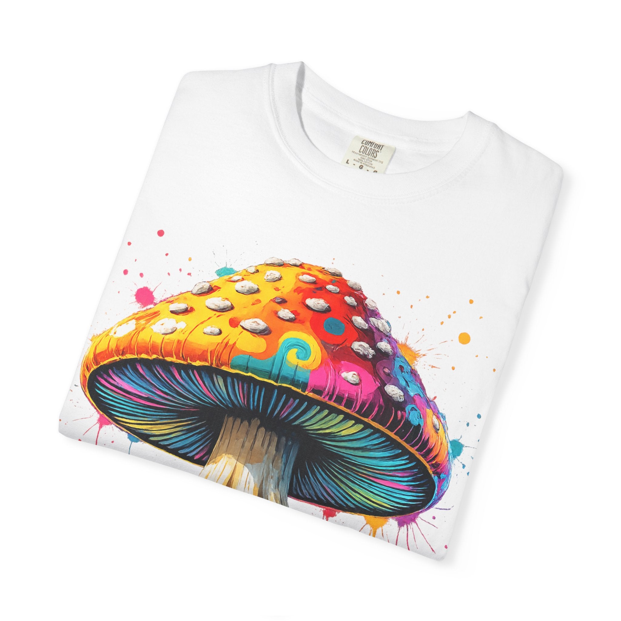 Lake Oswego Mushroom T-Shirt — Vintage Nature & Psychedelic Fungi Design