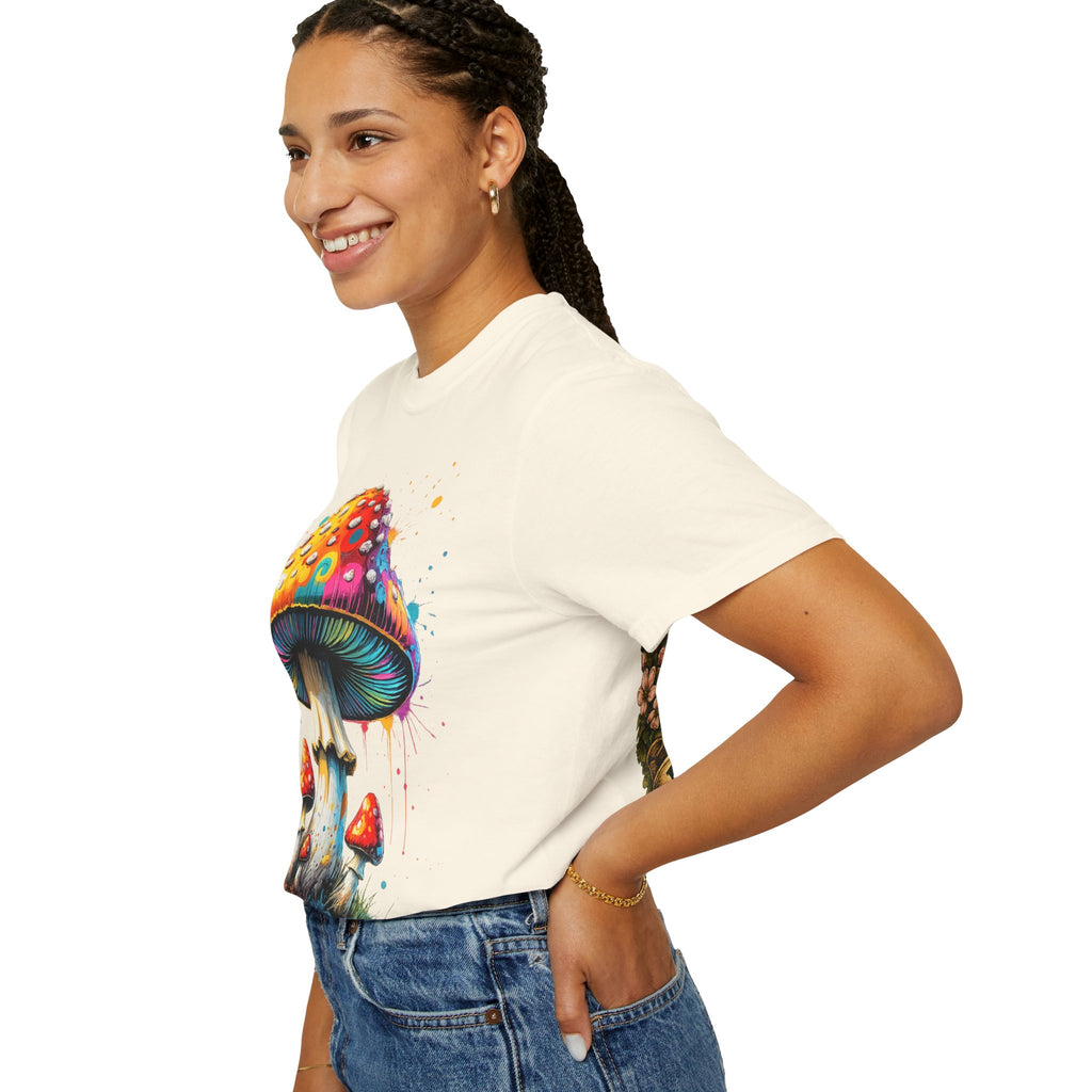 Lake Oswego Mushroom T-Shirt — Vintage Nature & Psychedelic Fungi Design