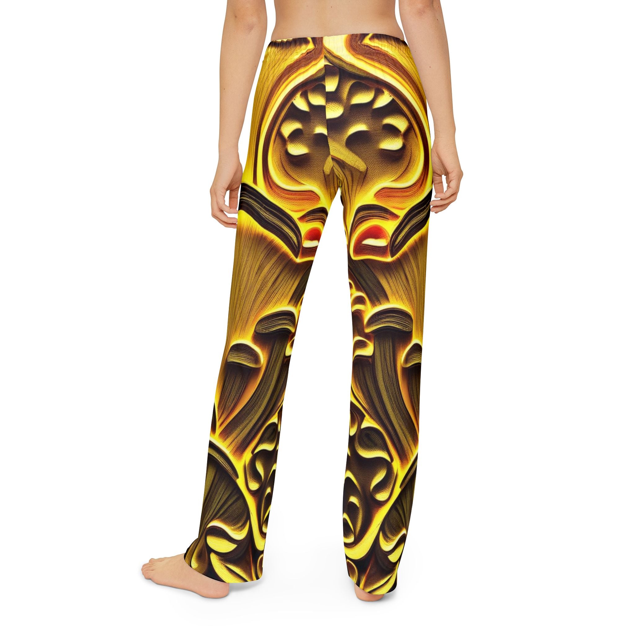 🍄 Golden Glow Shroom Lounge Pants 🌟