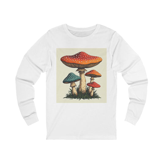 🍄 Mystic Grove Long Sleeve Tee – Let Your Style Take Root 🌿