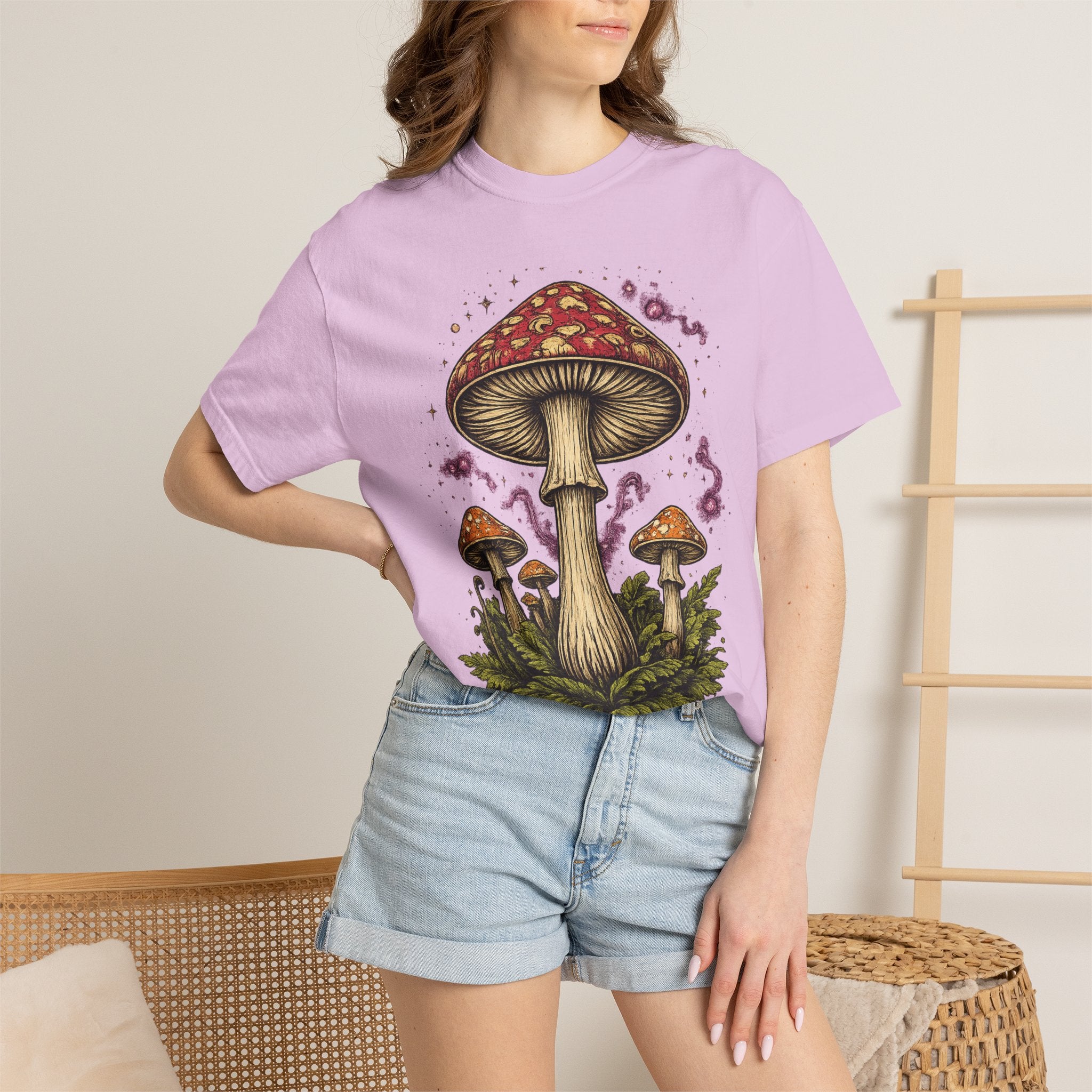 Mushroom Graphic T-Shirt