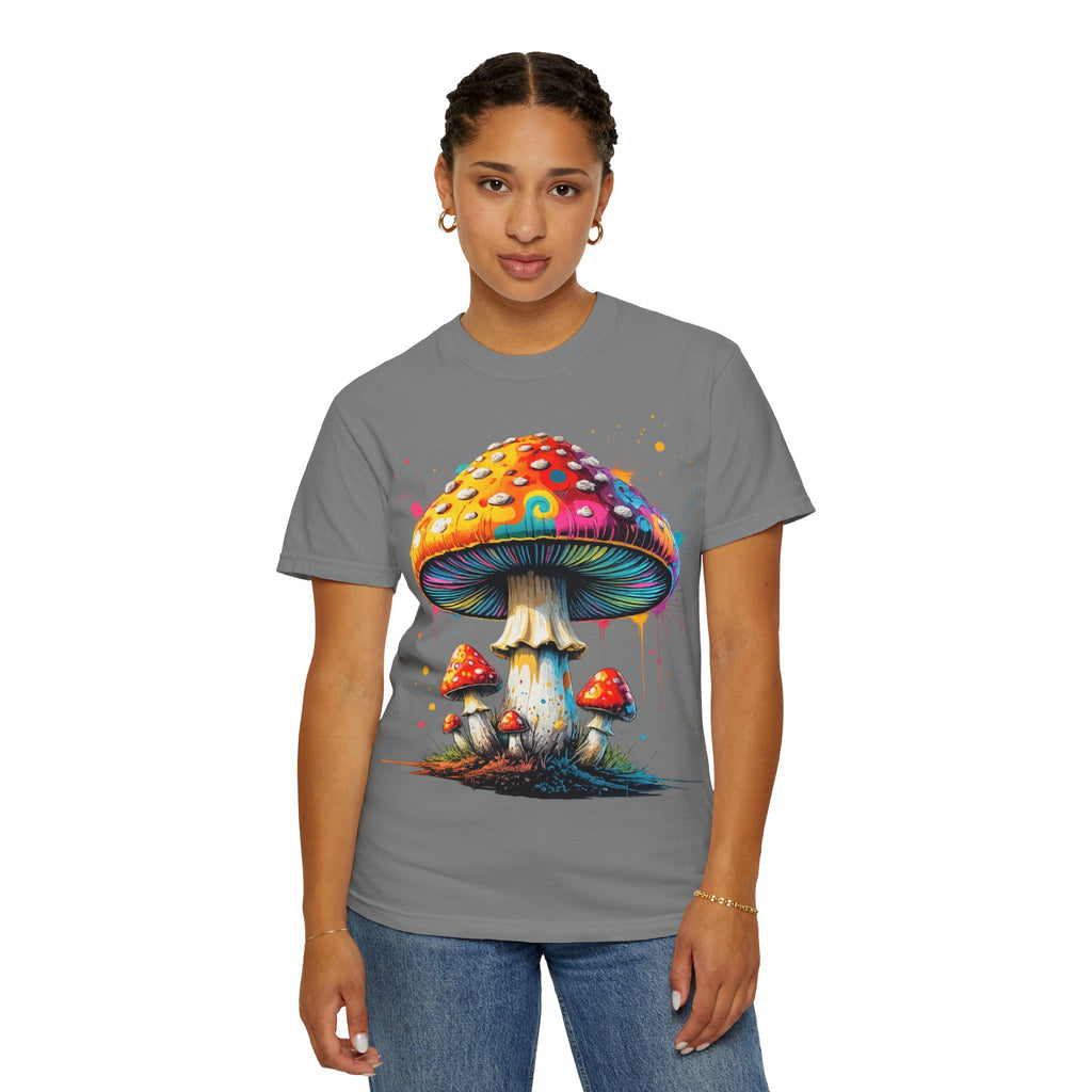 Lake Oswego Mushroom T-Shirt — Vintage Nature & Psychedelic Fungi Design