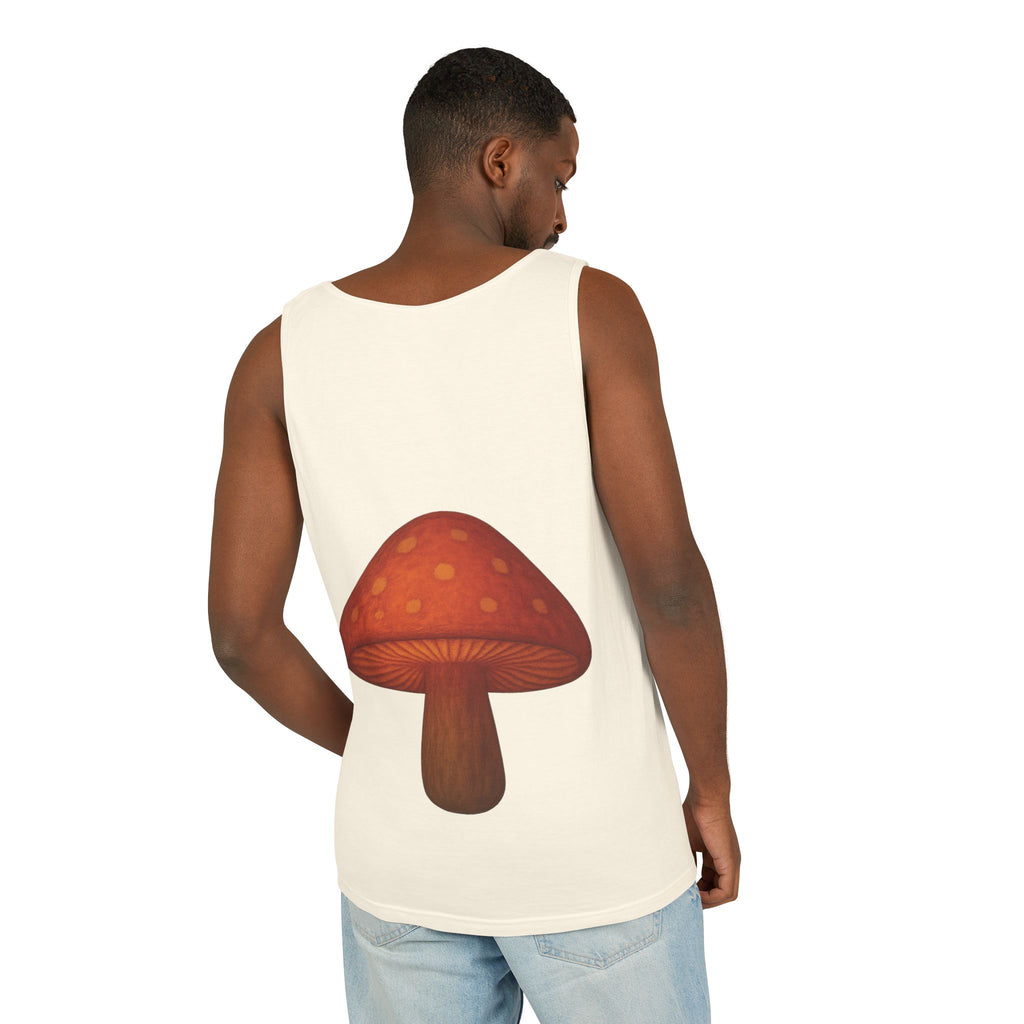Portland Mushroom Tank Top — Vintage Forest Travel Graphic