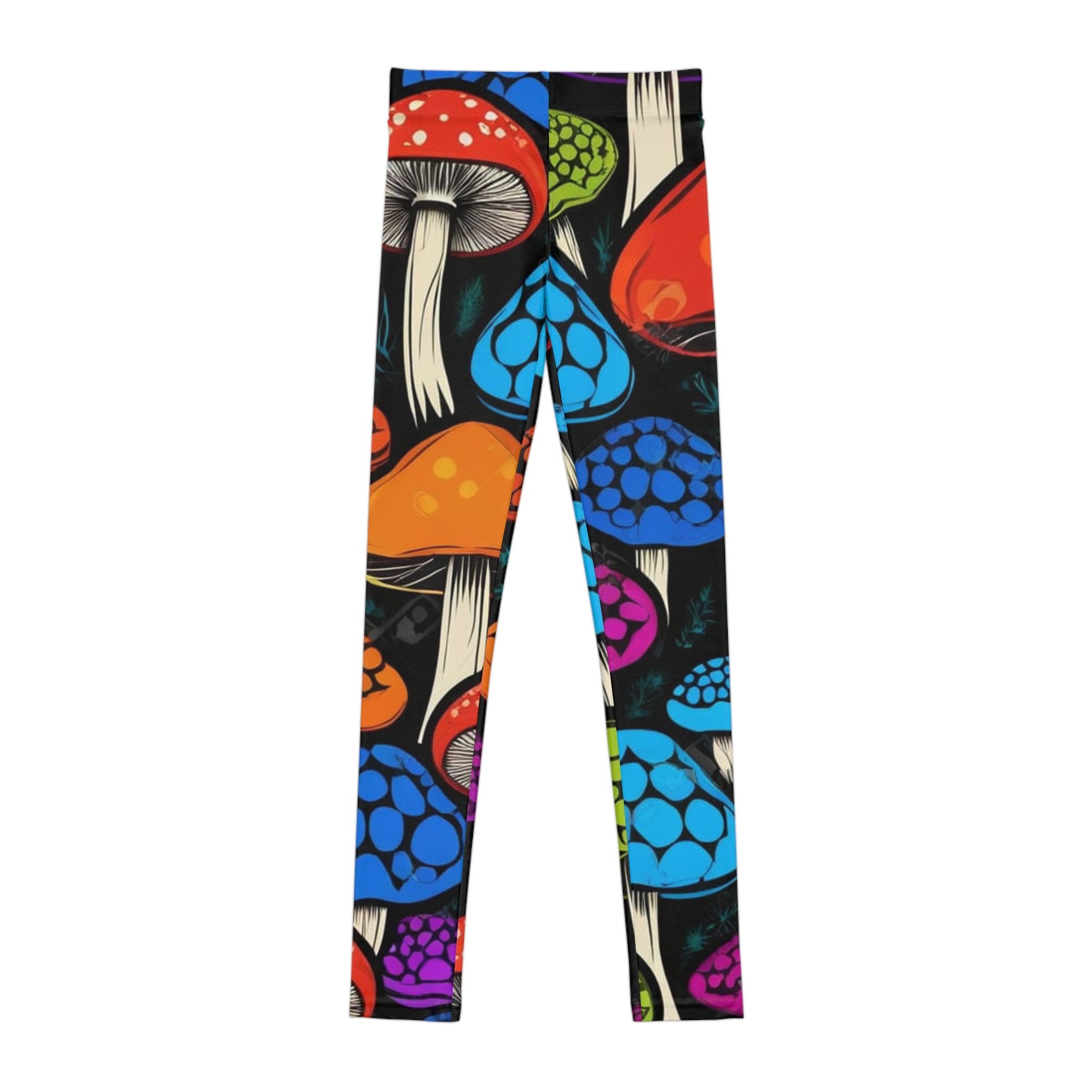 🍄 Bold Bloom Mushroom Leggings – Stand Out in Every Step!