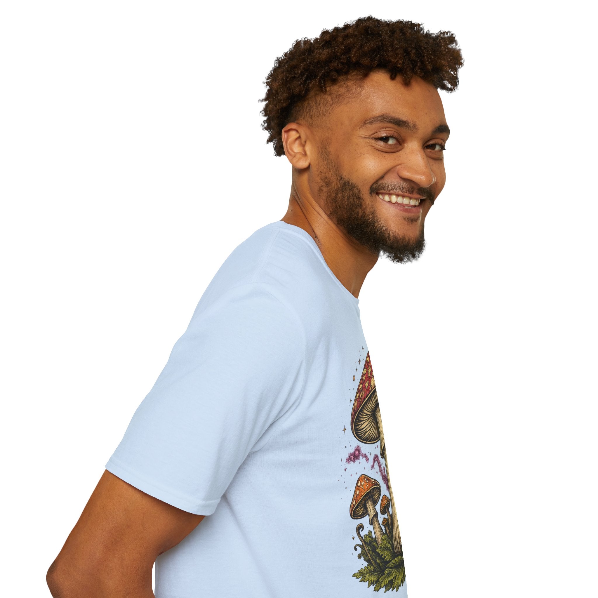 Mushroom Magic T-Shirt — Vintage Red Toadstool Illustration