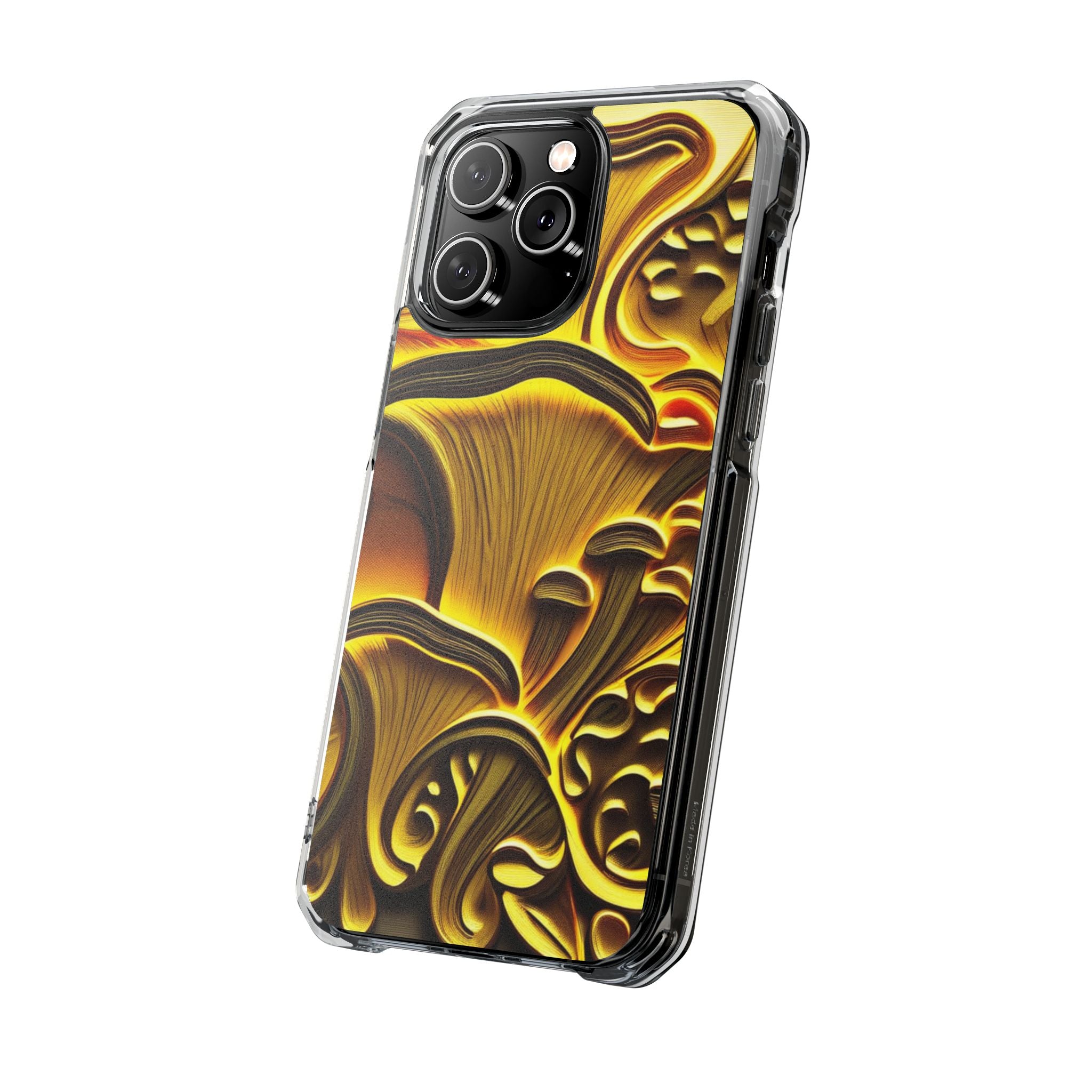 📱Golden Fungi Phone Case – Forest Glow Edition🍄✨📱