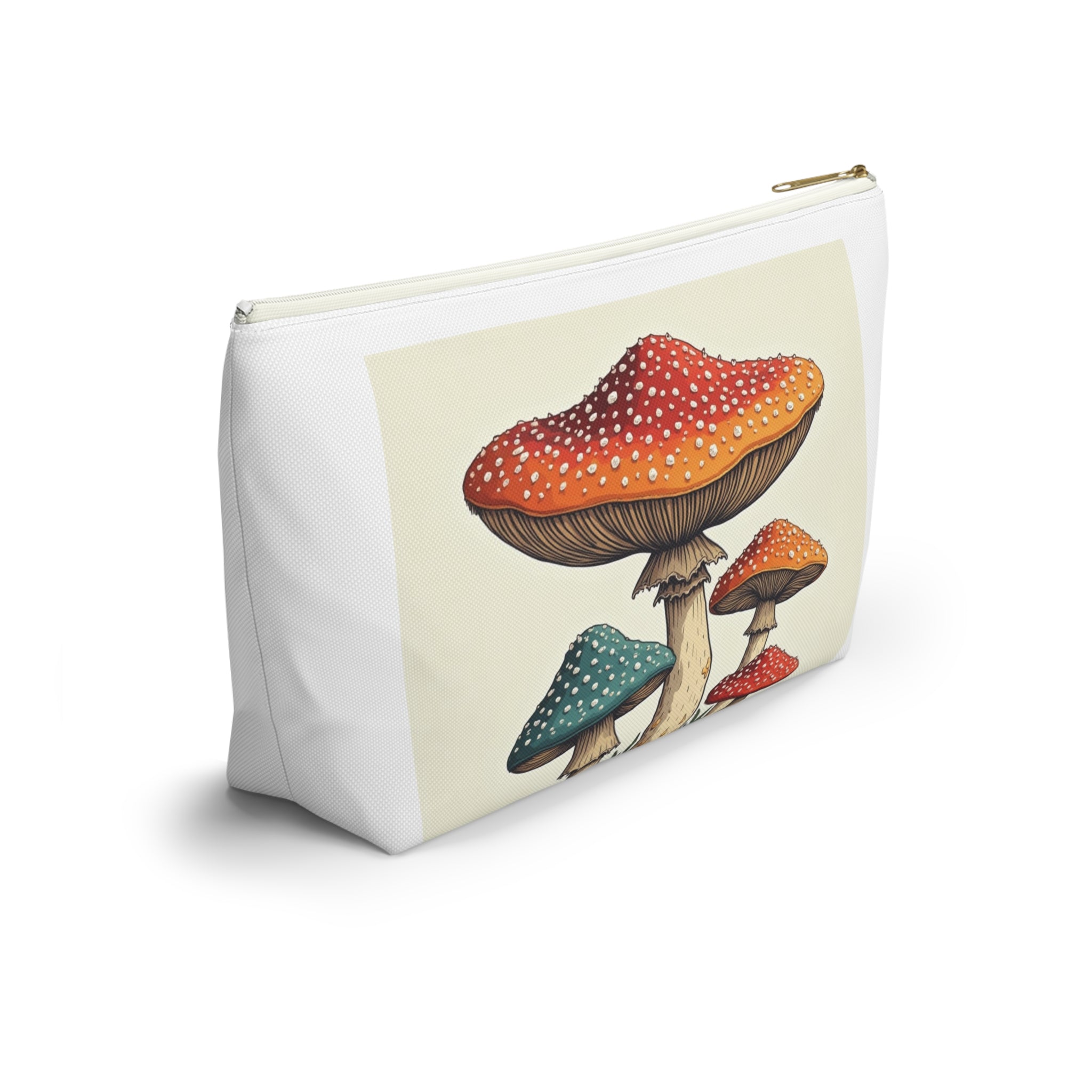 🍄 "Fungi Finds" Zipper Pouch – Carry the Magic with You  Because your essentials deserve a home that's just as enchanting.