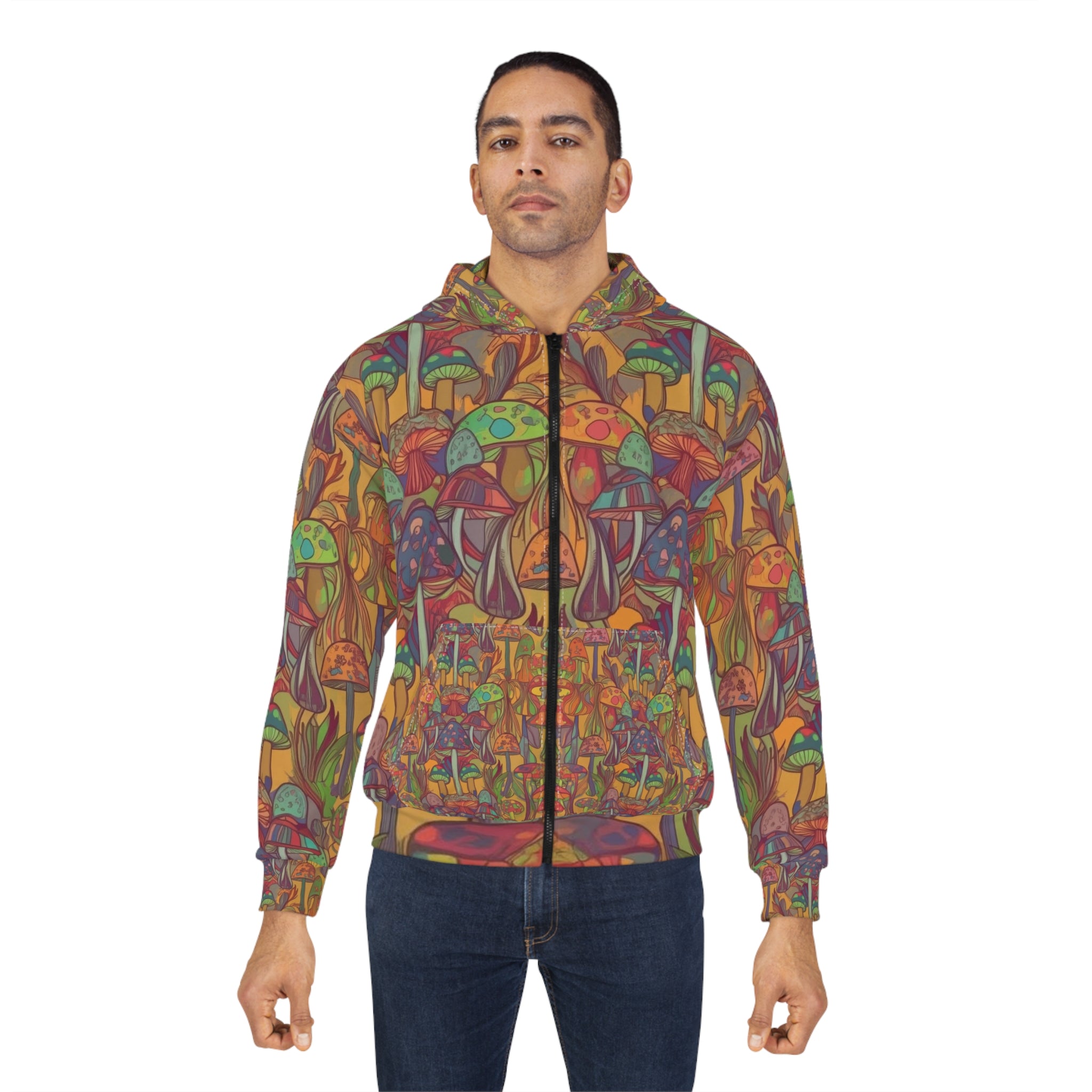 Trailblazer Shroomscape Zip Hoodie 🍄