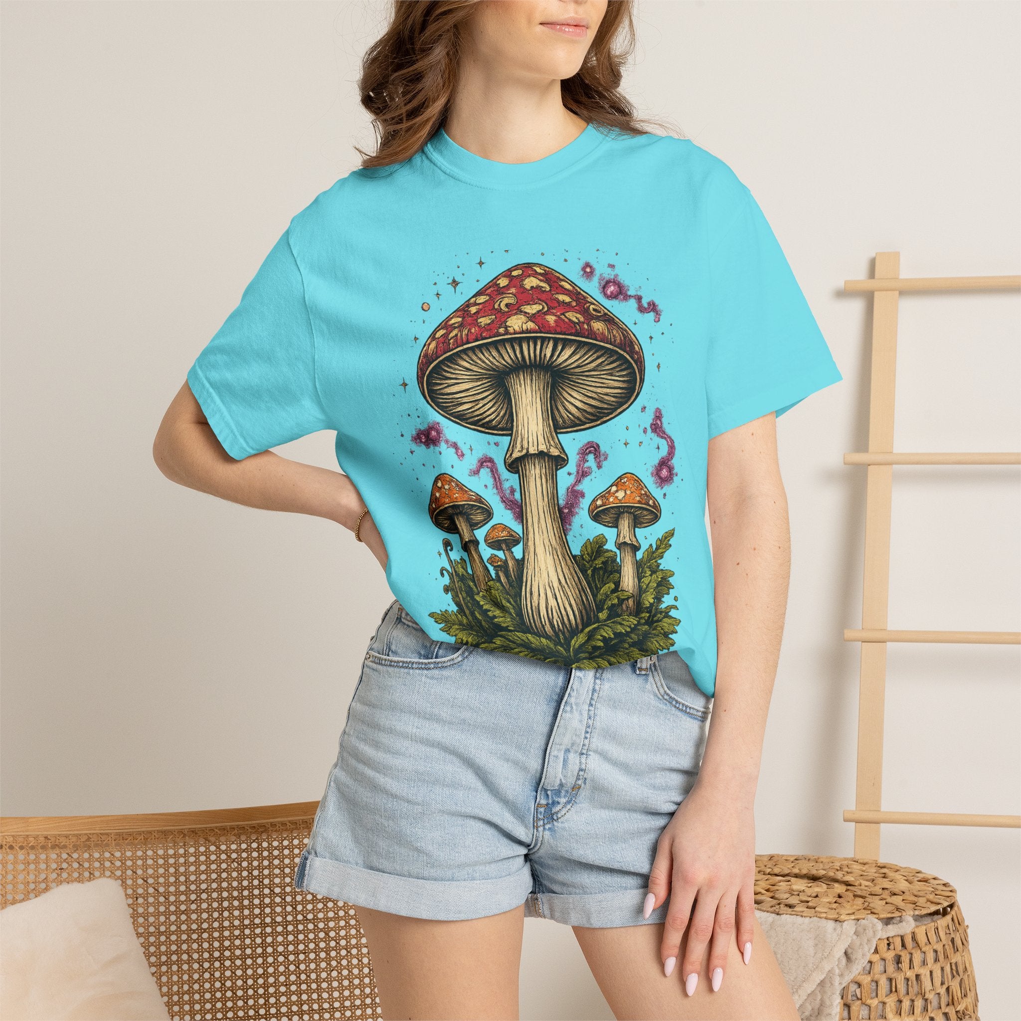Mushroom Graphic T-Shirt