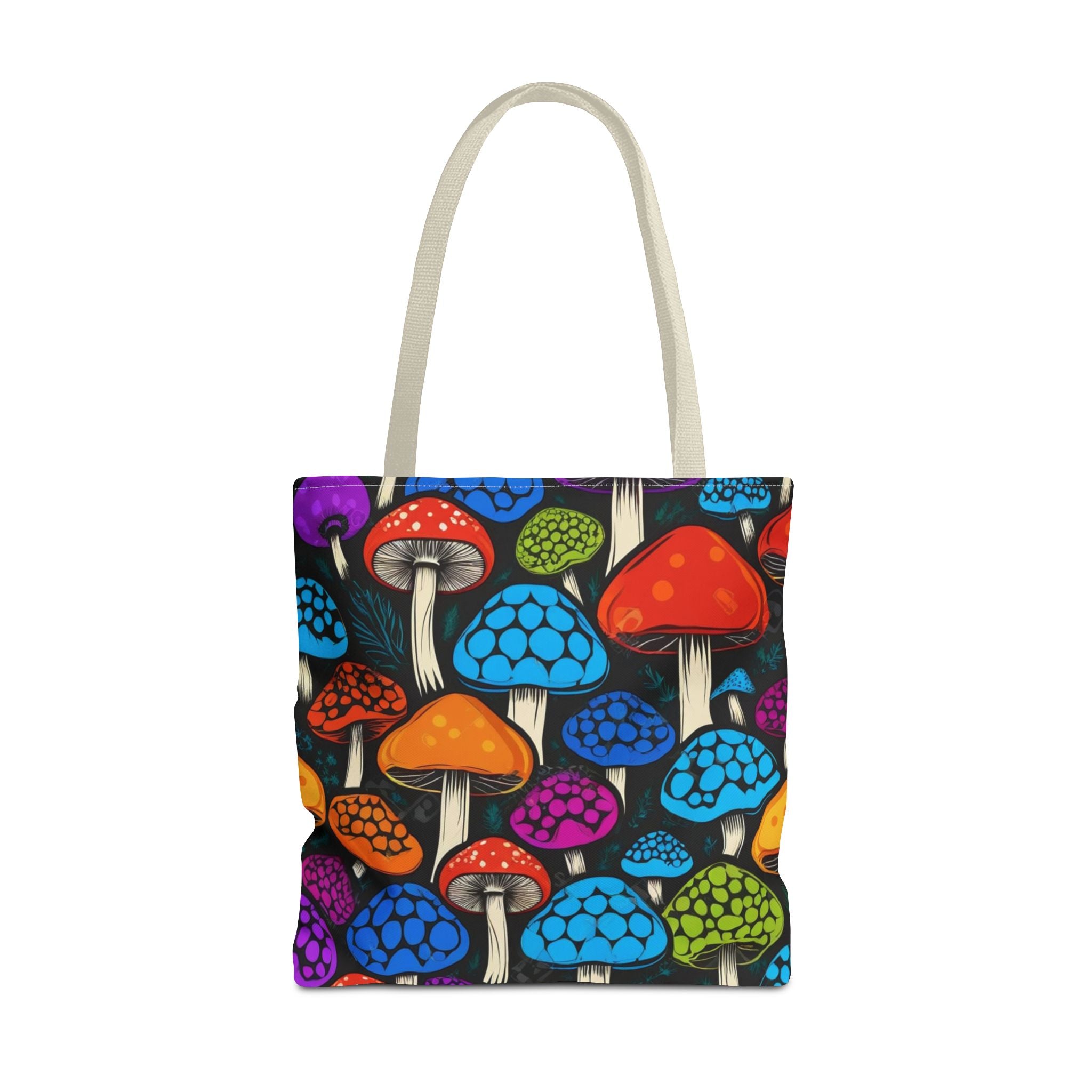 🌈 Color Pop Mushroom Tote – Carry Bold, Live Bright 🍄👜