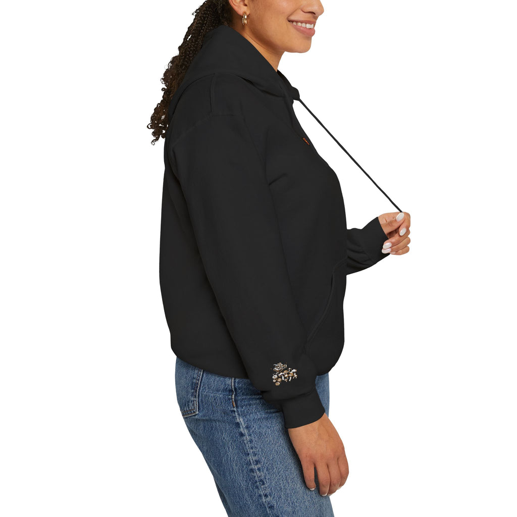 Mushroom Grove Hoodie – Whimsical Autumn Forest Mushroom Sweatshirt