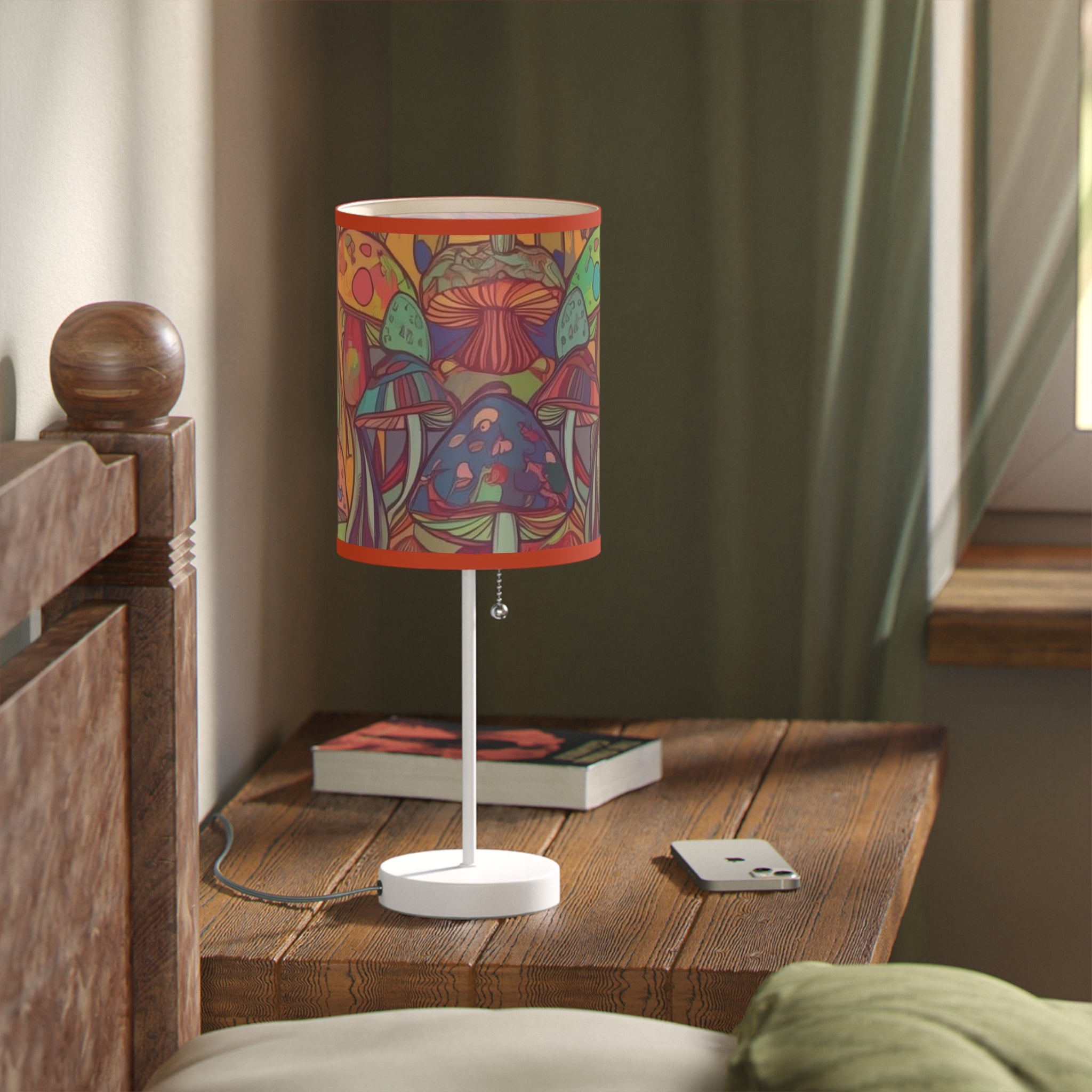 🍄🌈✨Enchanted Shroom Lamp – Mystical Glow for Your Space🍄✨💡