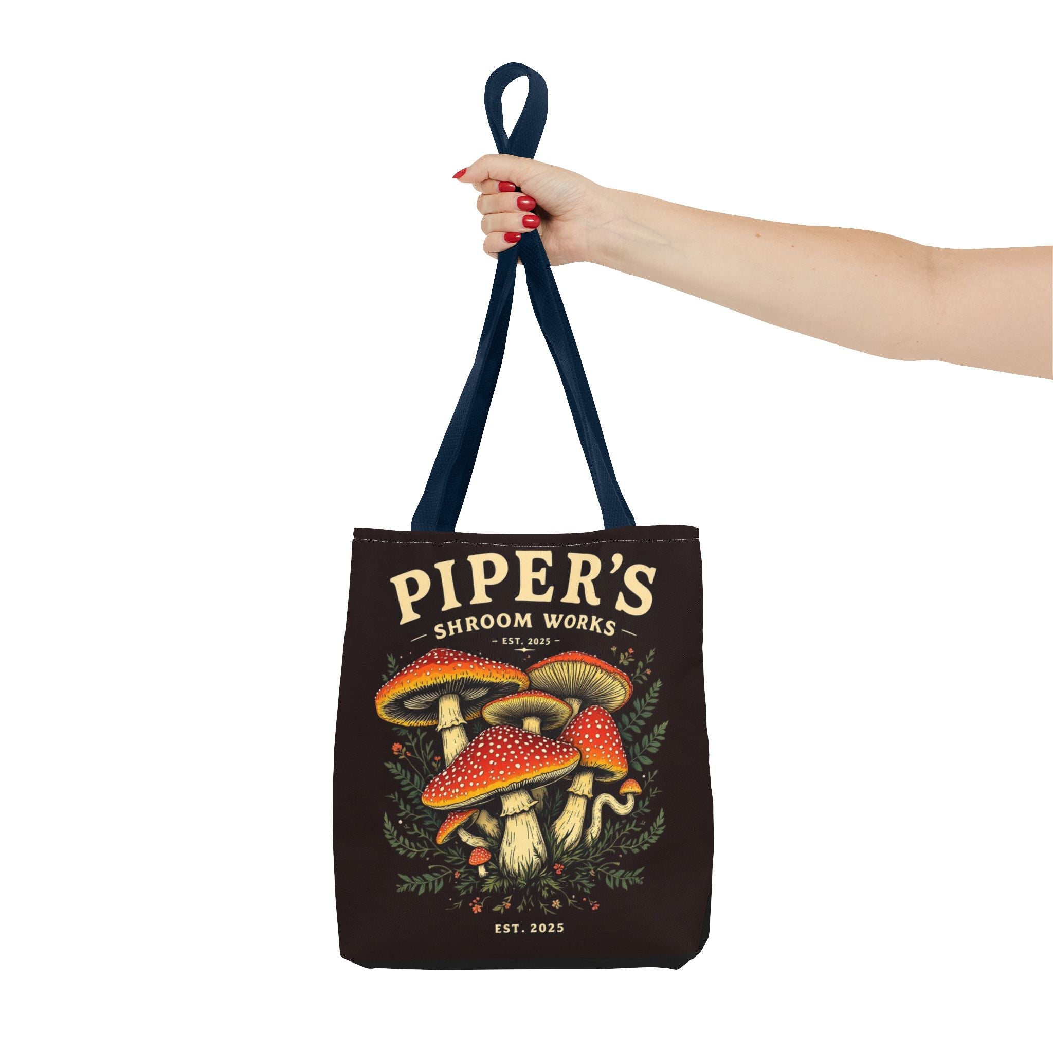 🍄 Piper’s Shroom Works Tote – Where Style Meets the Wild 🌿