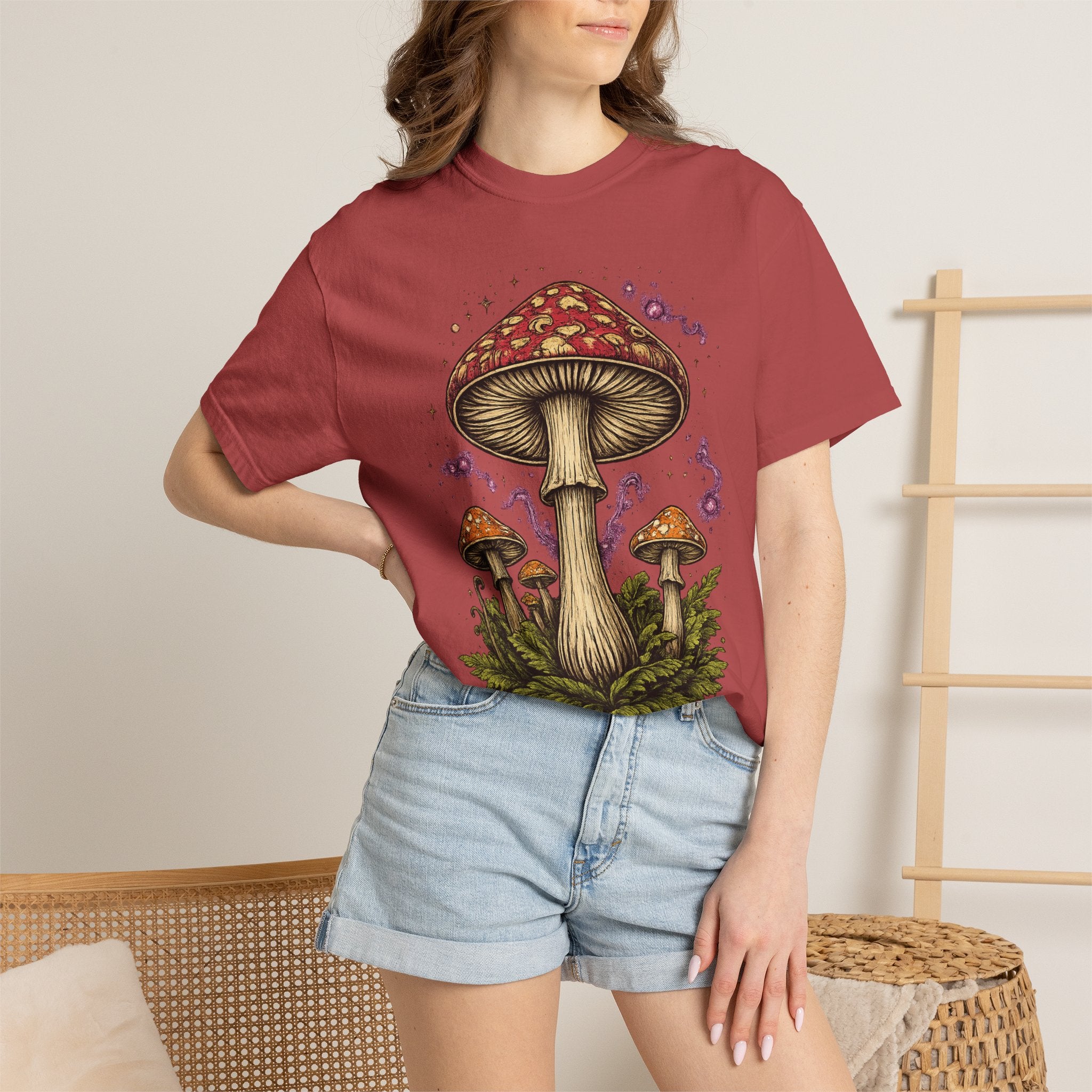Mushroom Graphic T-Shirt