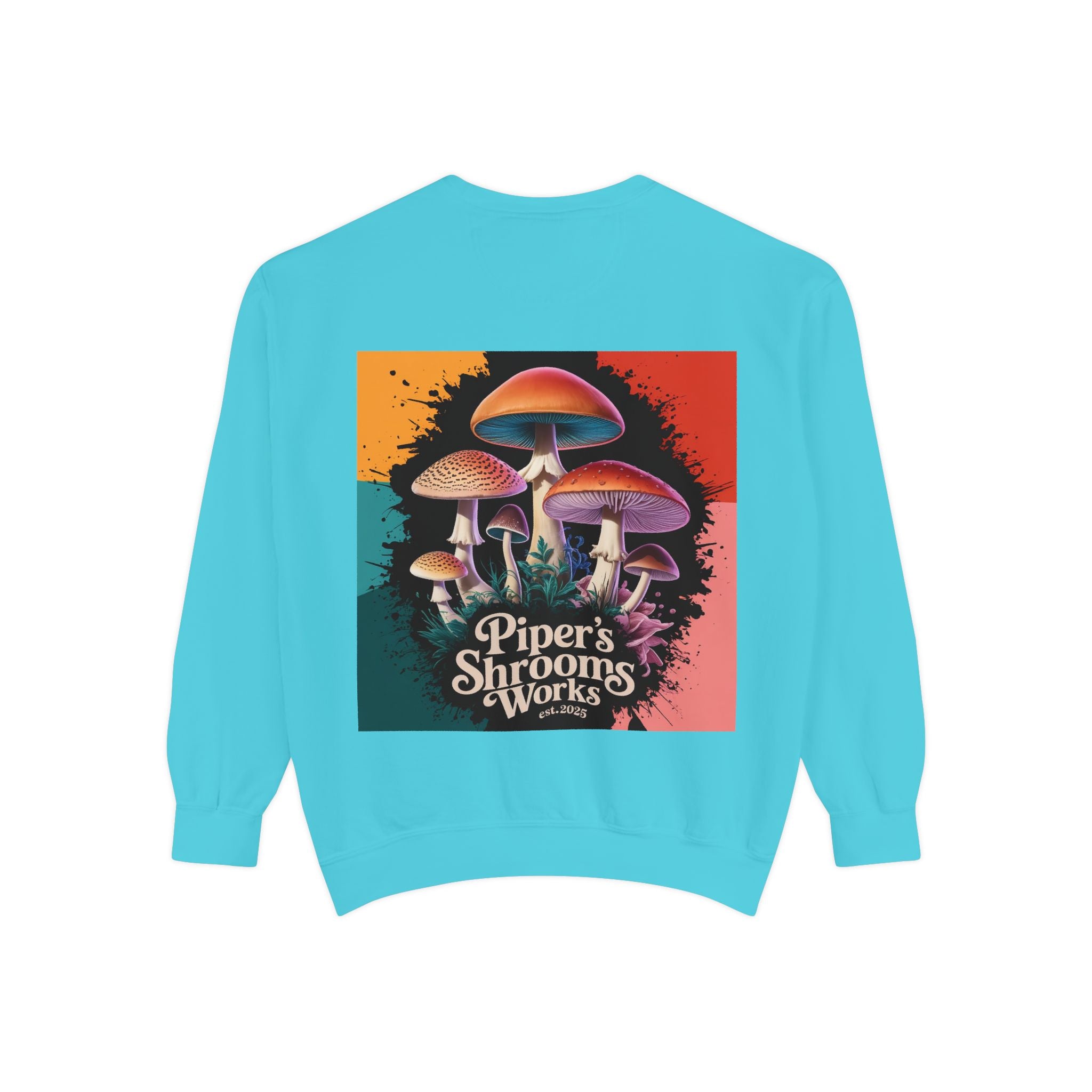 🦁 Lionheart & Shrooms Sweatshirt – Wear the Wild Within 🍄