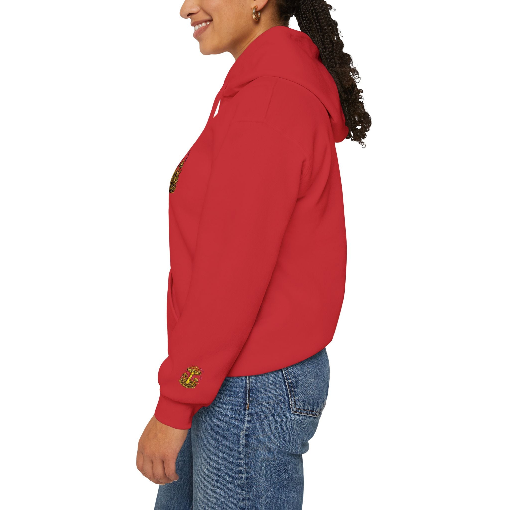 Mushroom Grove Hoodie – Whimsical Autumn Forest Mushroom Sweatshirt