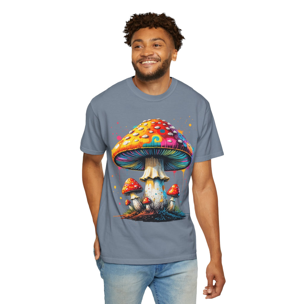 Lake Oswego Mushroom T-Shirt — Vintage Nature & Psychedelic Fungi Design