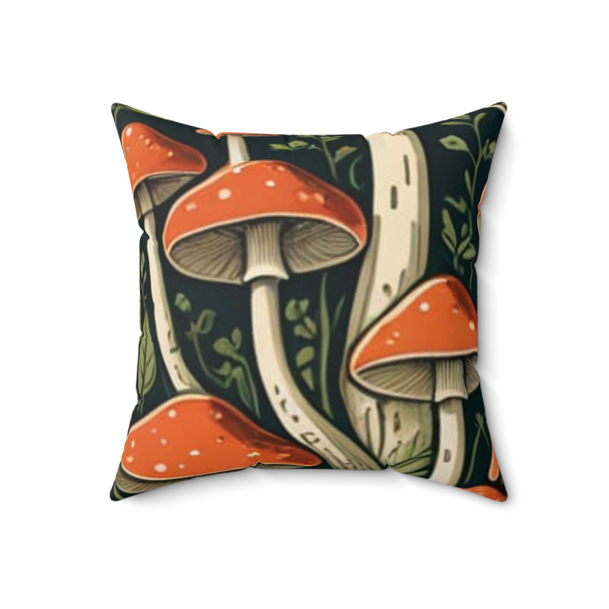 Pillow: Mushroom Forest Decorative Pillow