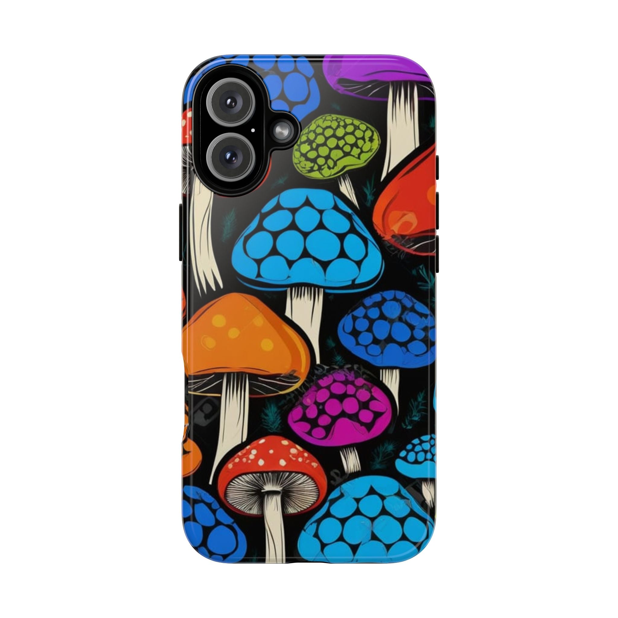 🍄 Shroom Pop iPhone Case – Protect Your Phone in Psychedelic Style 🌈📱