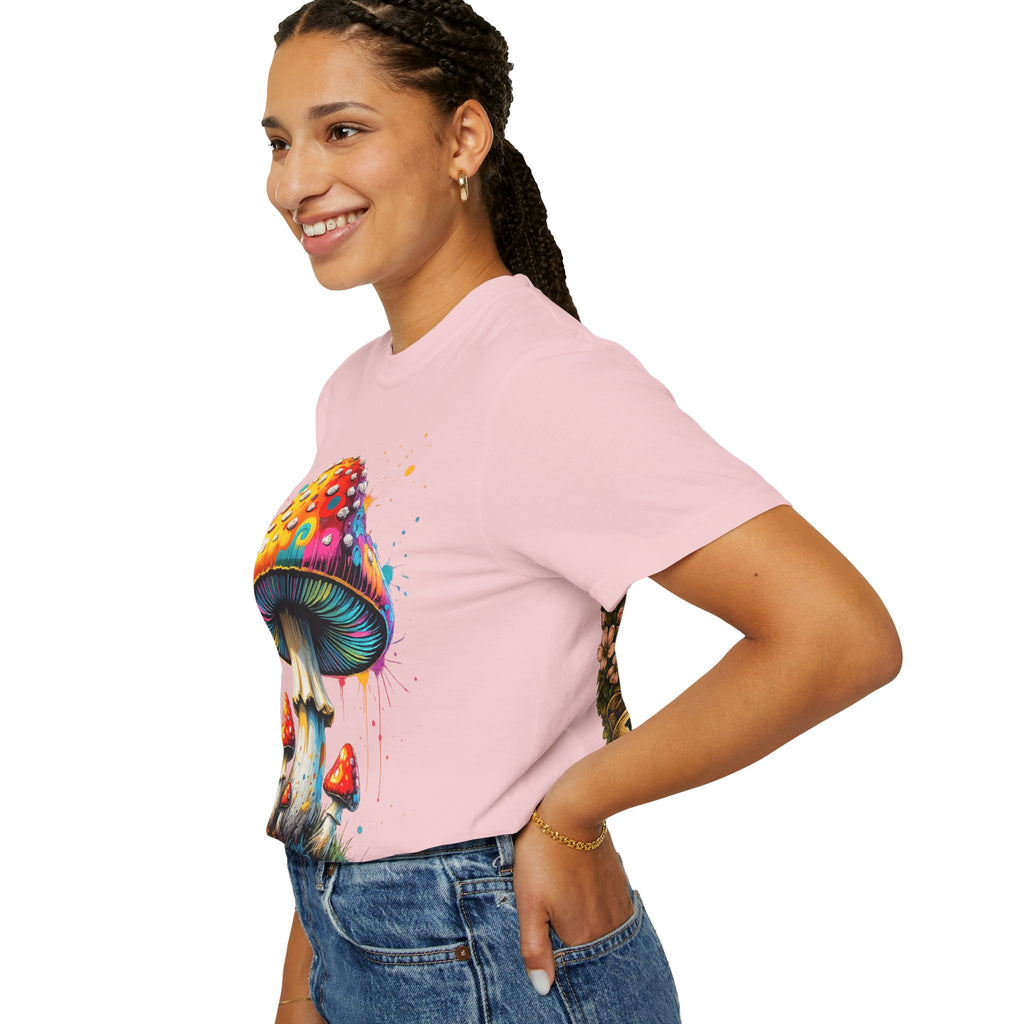 Lake Oswego Mushroom T-Shirt — Vintage Nature & Psychedelic Fungi Design