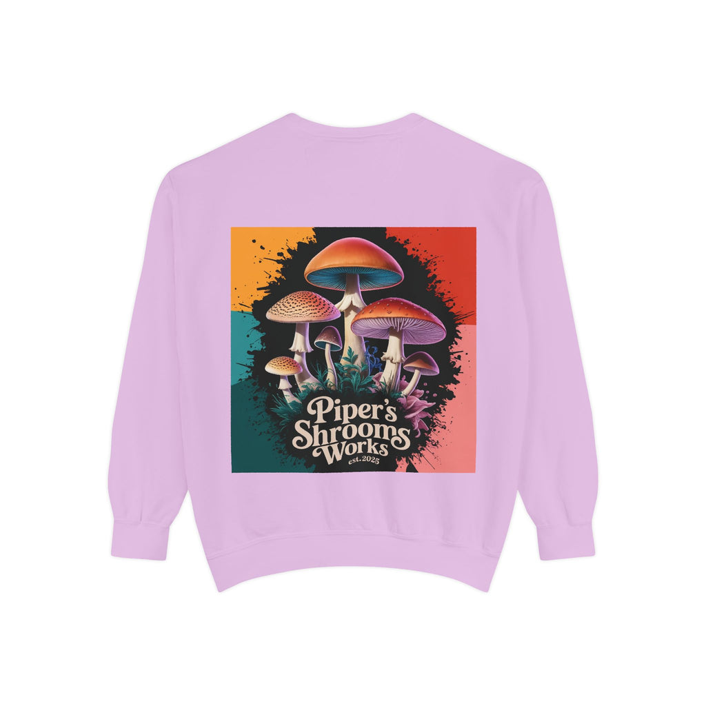 🦁 Lionheart & Shrooms Sweatshirt – Wear the Wild Within 🍄