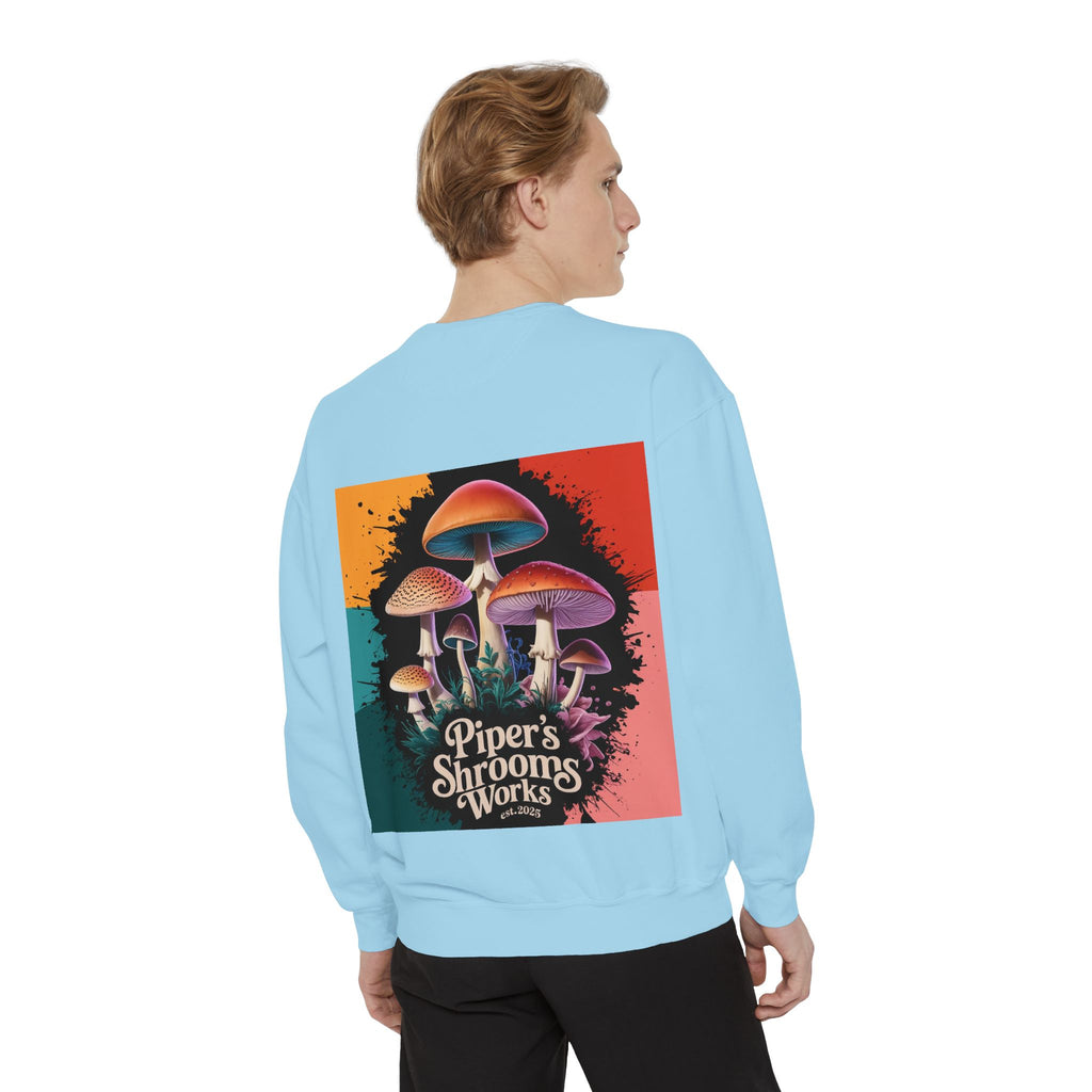 🦁 Lionheart & Shrooms Sweatshirt – Wear the Wild Within 🍄