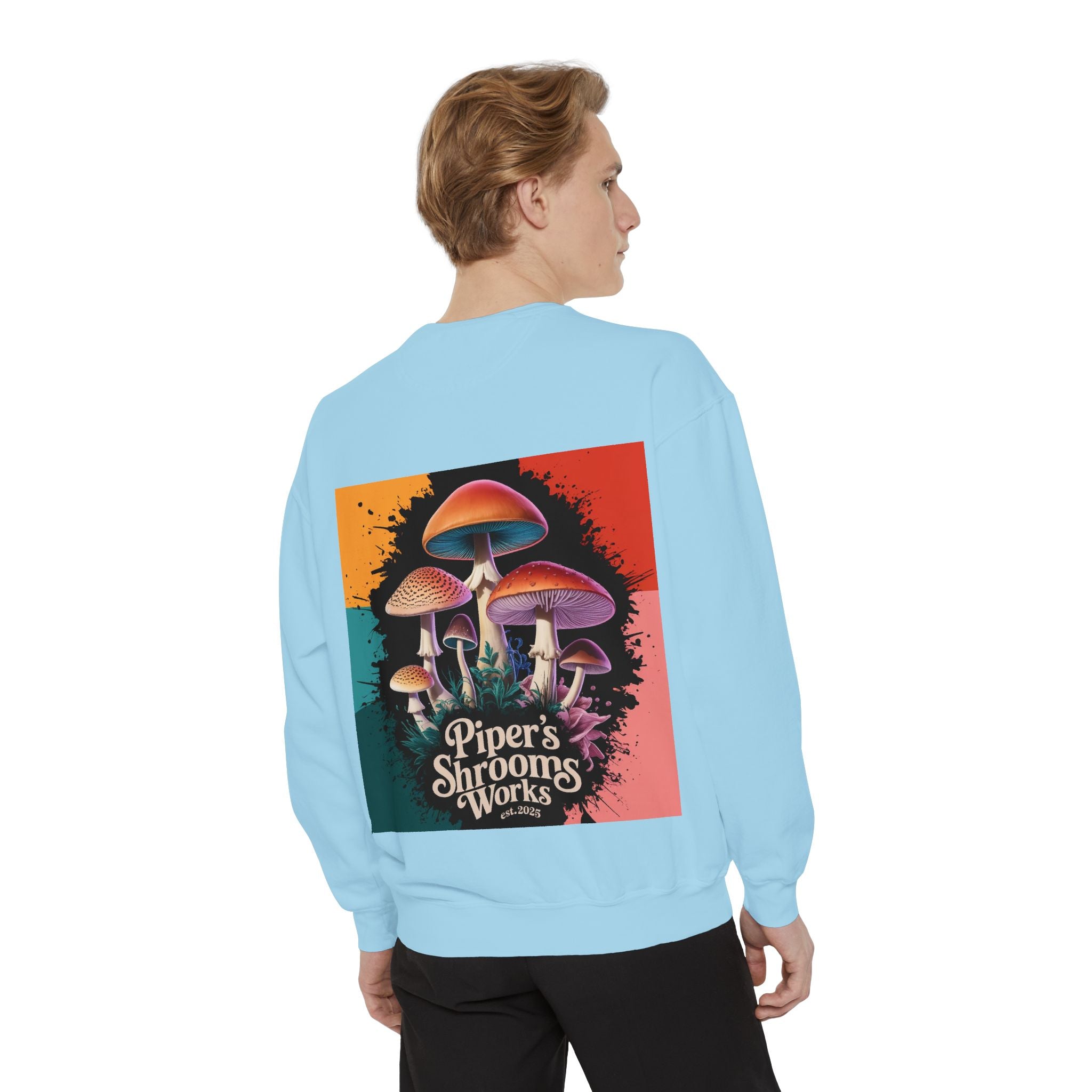 🦁 Lionheart & Shrooms Sweatshirt – Wear the Wild Within 🍄