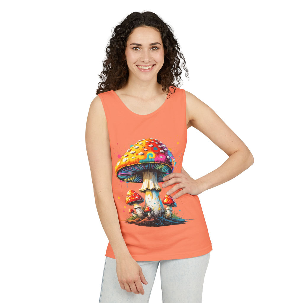 Mushroom Tank Top — Psychedelic & Portland Forest Graphic Tank